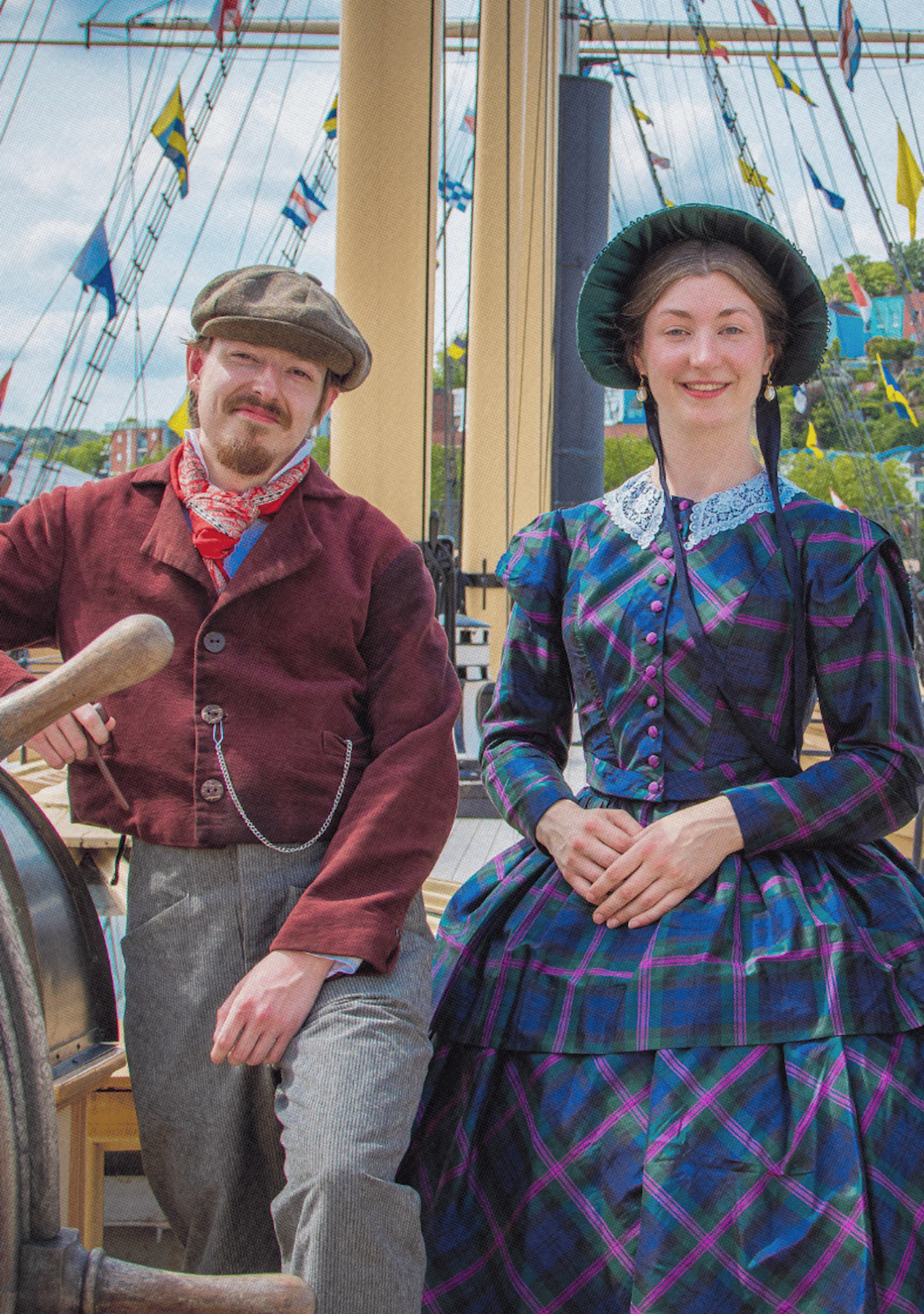 Voyager Voices Tour of the SS Great Britain with Costumed guides