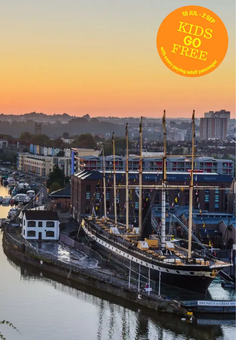 Sun set at Bristol Harbour