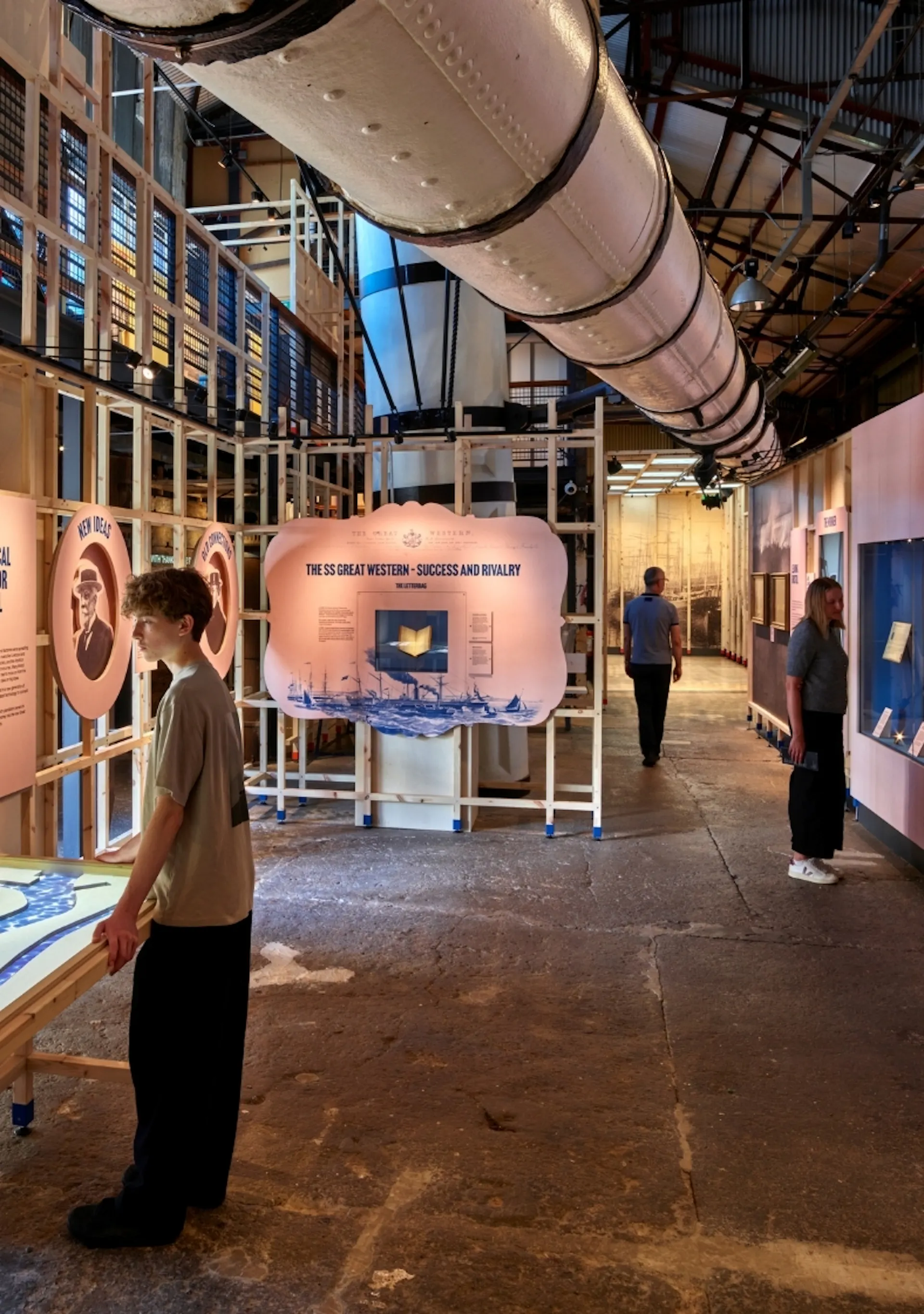 Inside the new SS Great Britain Experience Museum at Bristol Dockyards