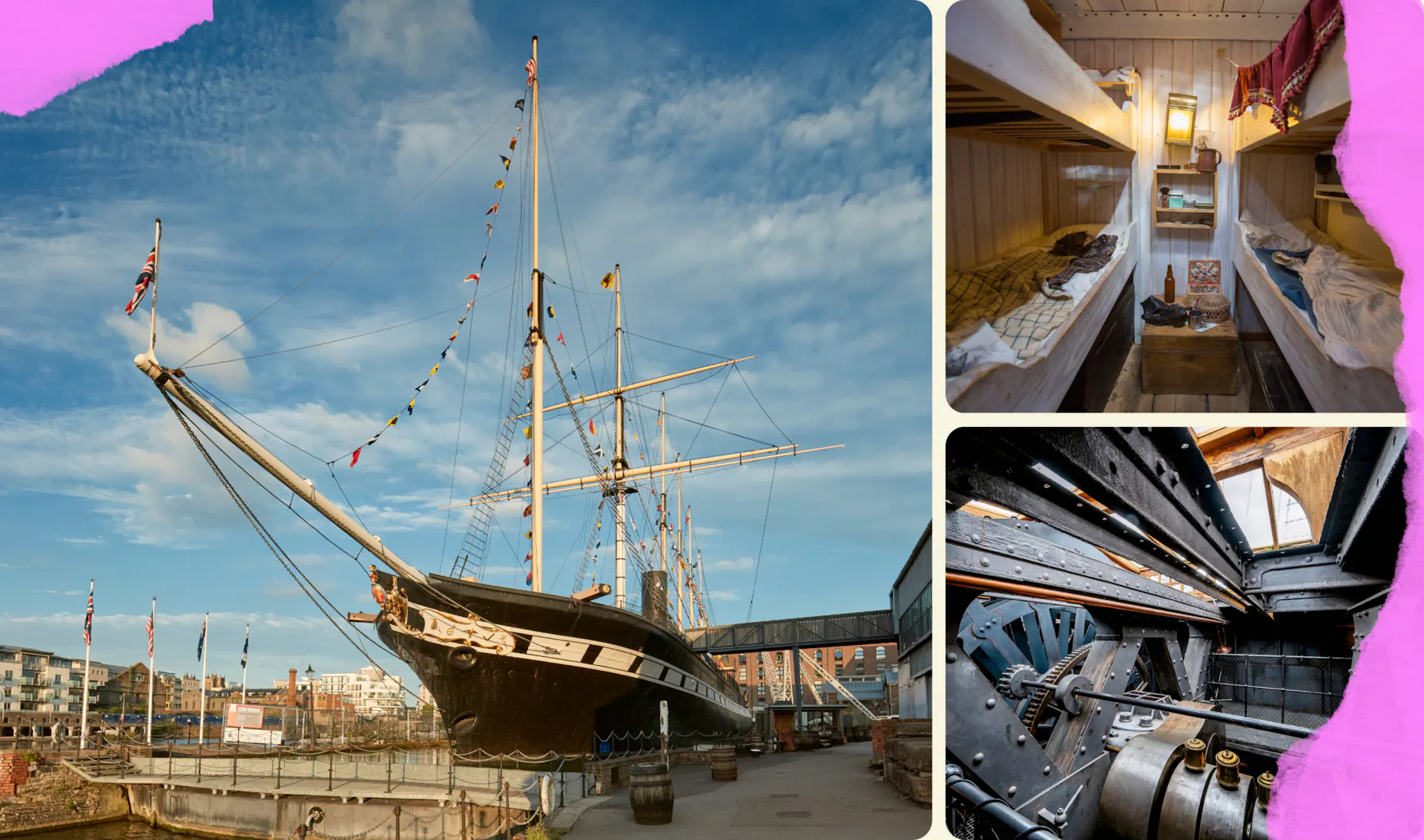 SS Great Britain Experience at Bristol Dockyards