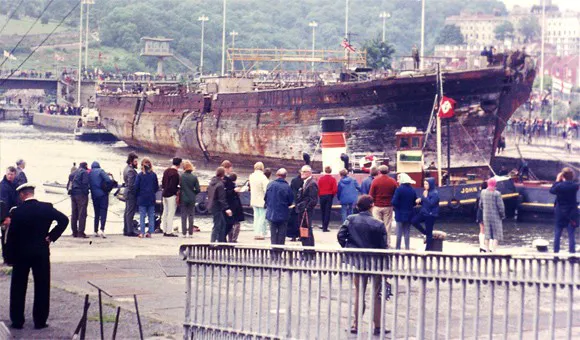 The SS Great Britain Homecoming, 1970