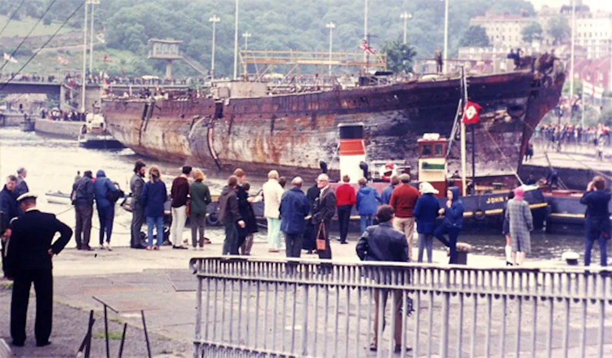 The SS Great Britain Homecoming, 1970