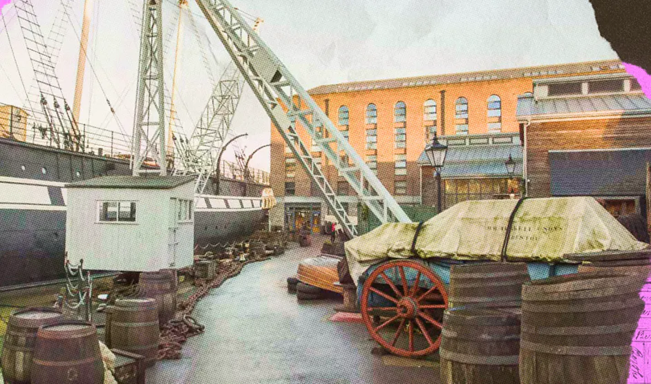 Historic Dockyard collage at Bristol Dockyards