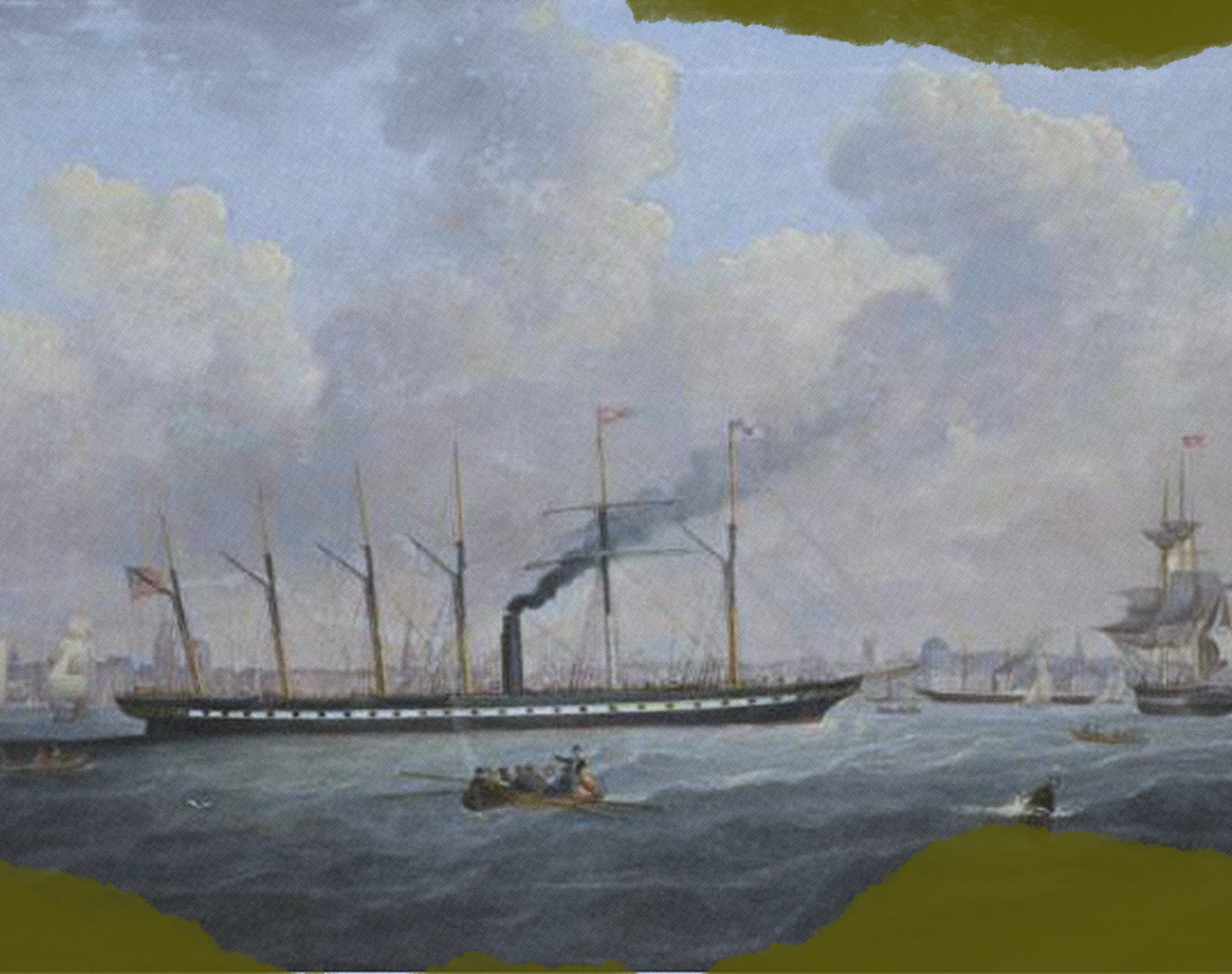SSGB painting at Bristol Dockyards 