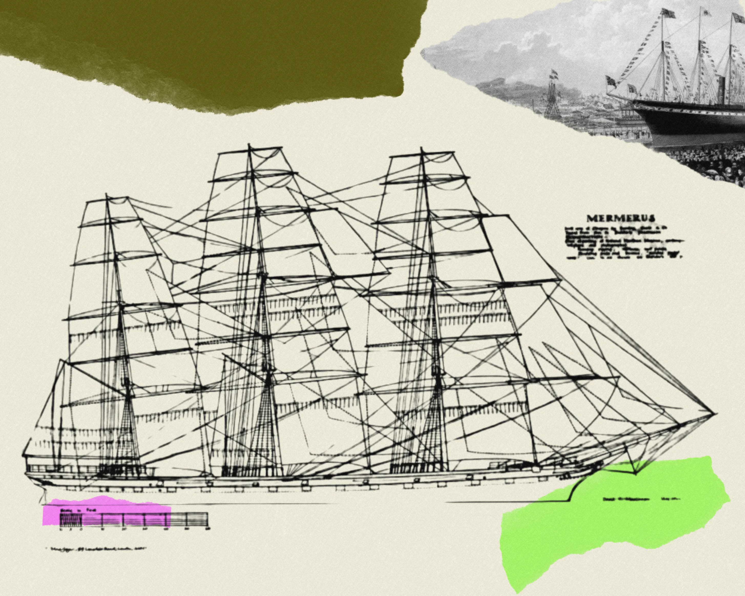 Bristol Dockyards Ship Plans Graphic
