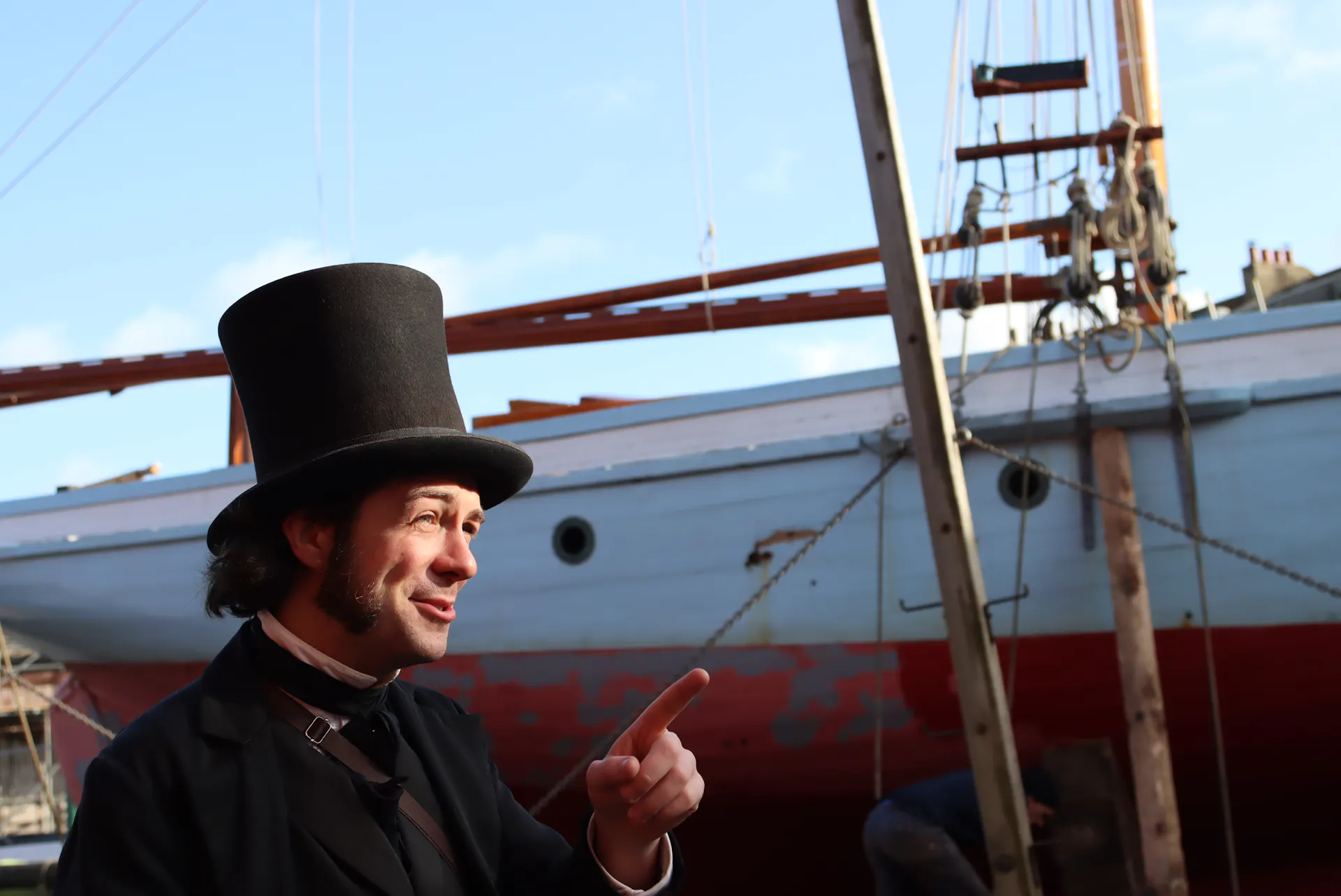 Brunel at Bristol Dockyards