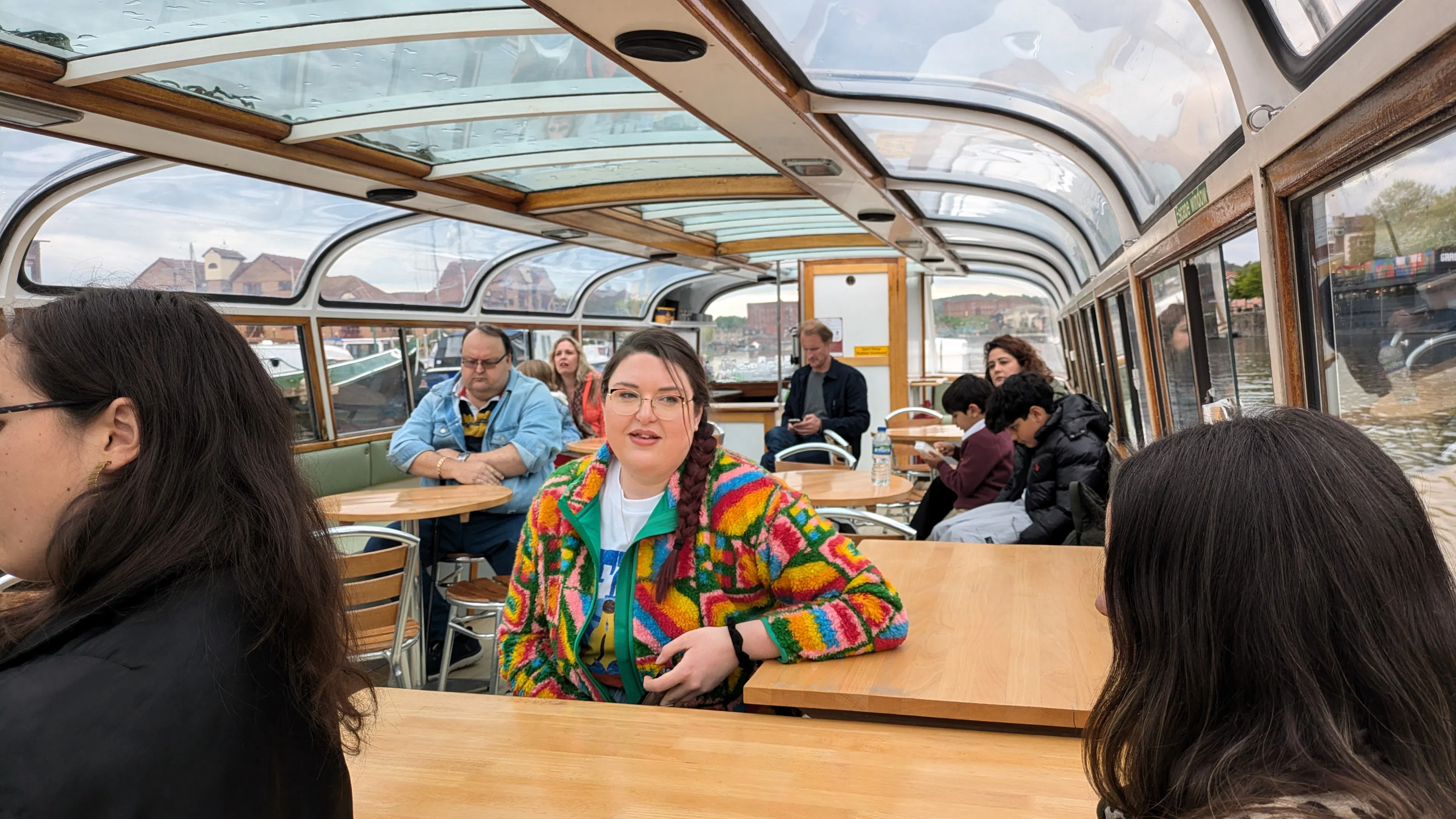 Brunel's Walking Bristol tour on the Cumberland Basin 