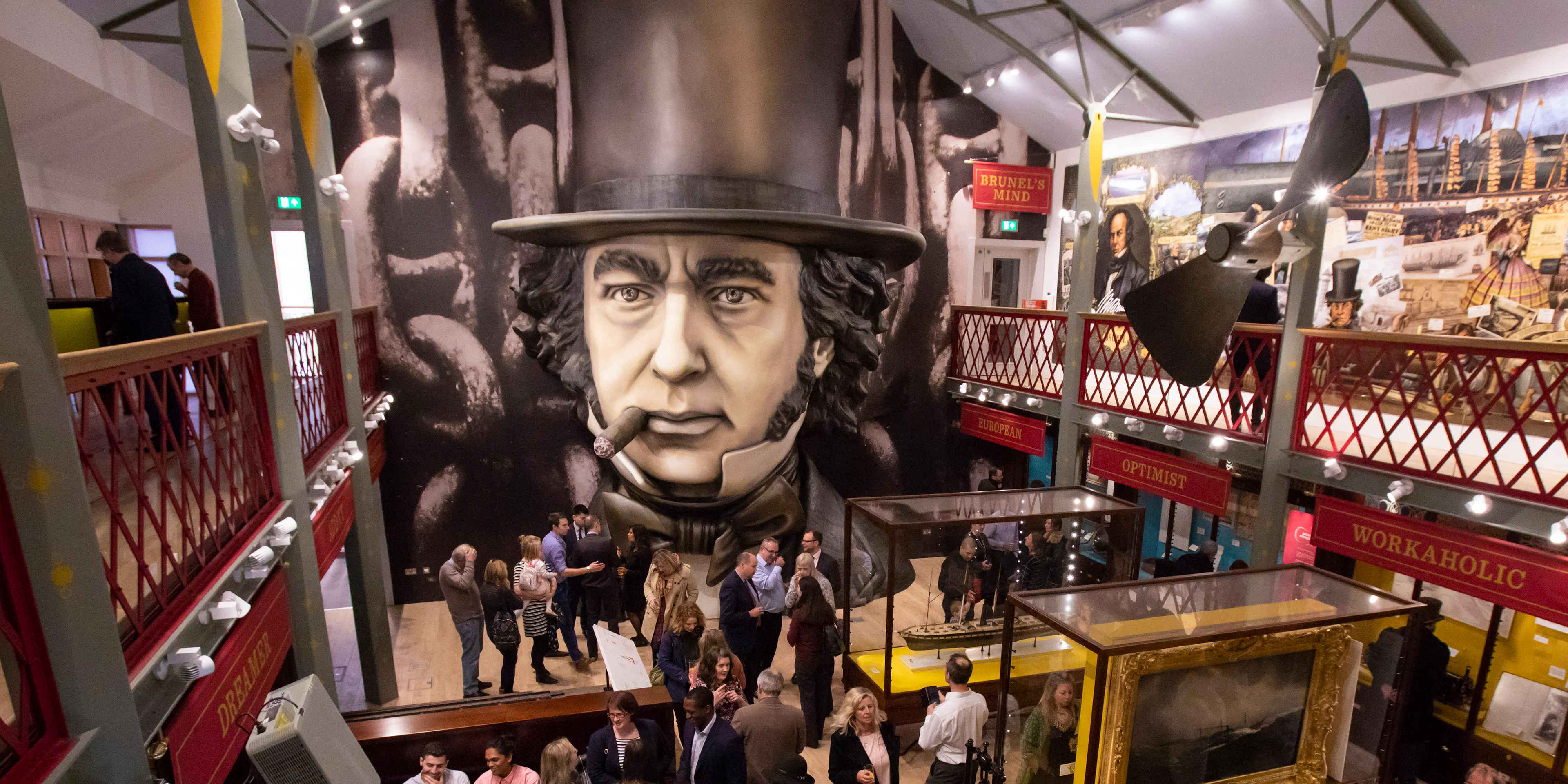 Bristol Dockyards Being Brunel Museum Party
