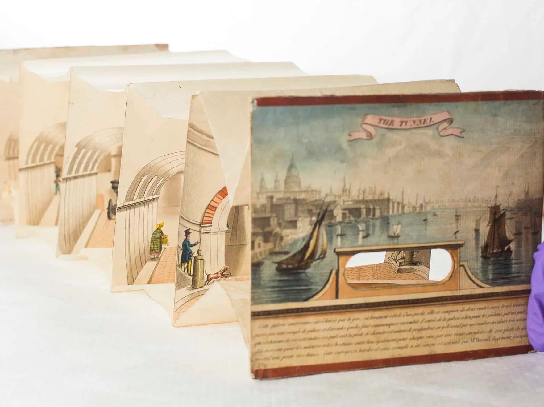Thames Tunnel Peep Show, 1830