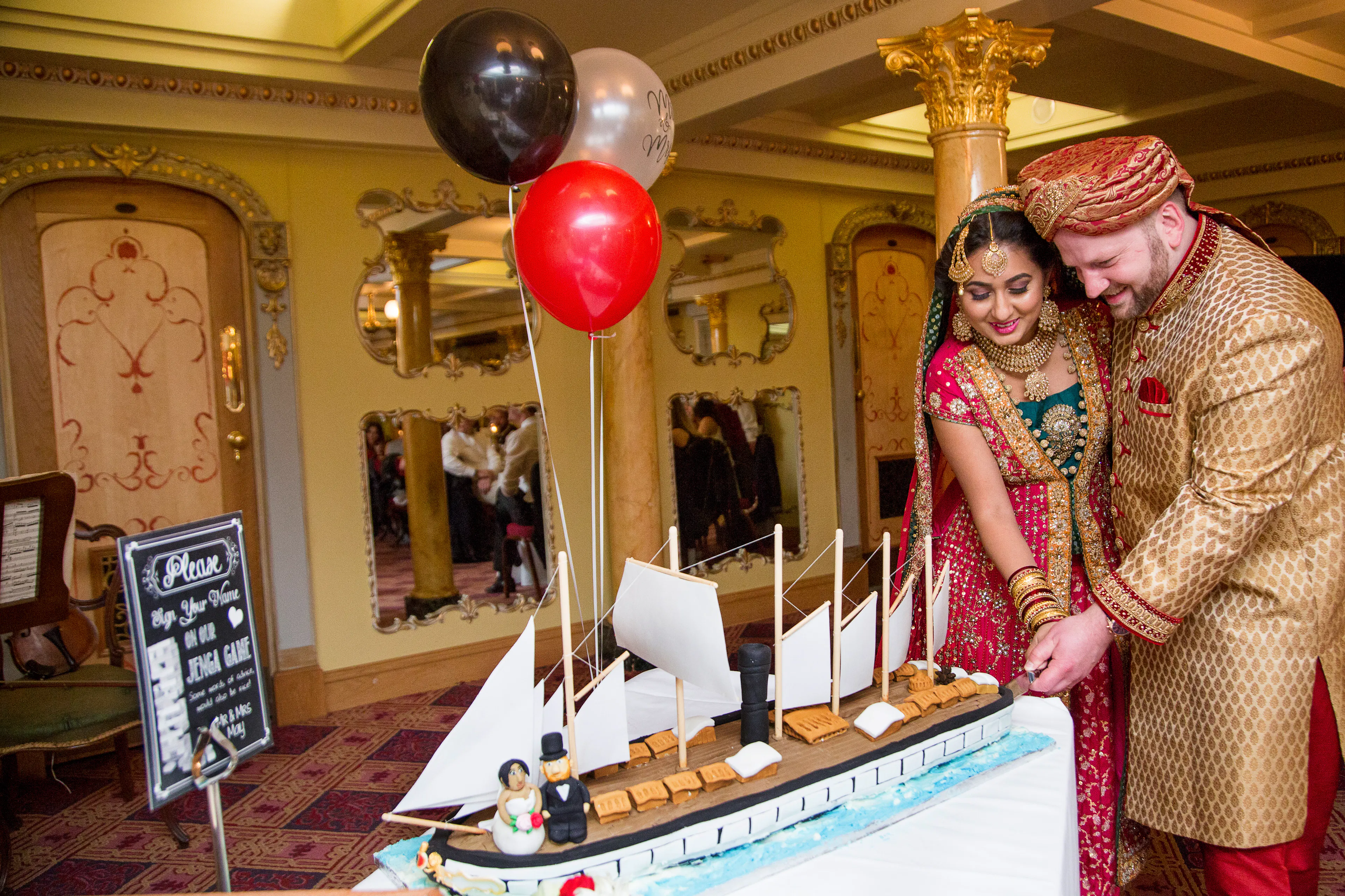 Bristol Dockyards Wedding in the First Class Dining Room