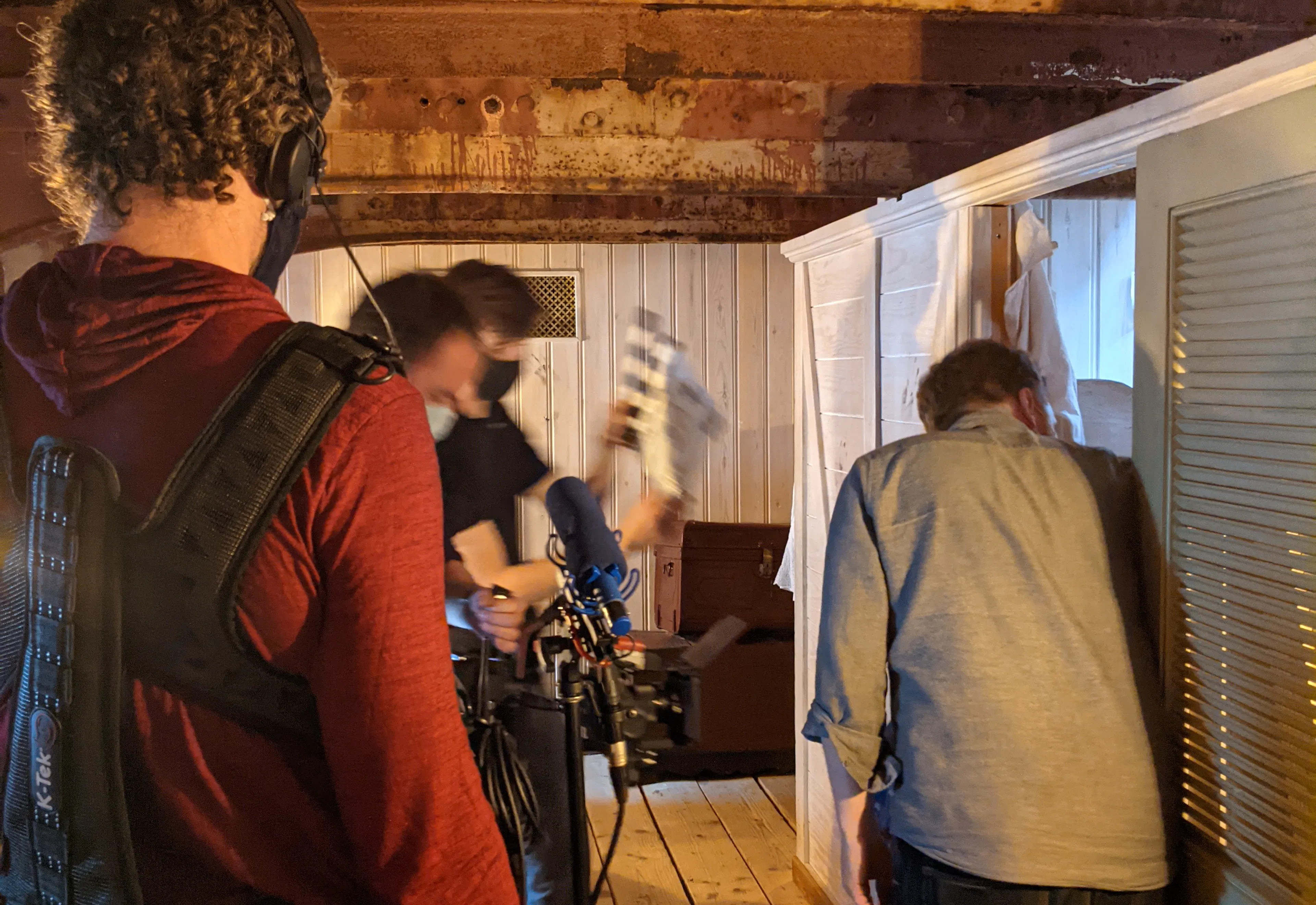 Bristol Dockyards Filming aboard the SS Great Britain