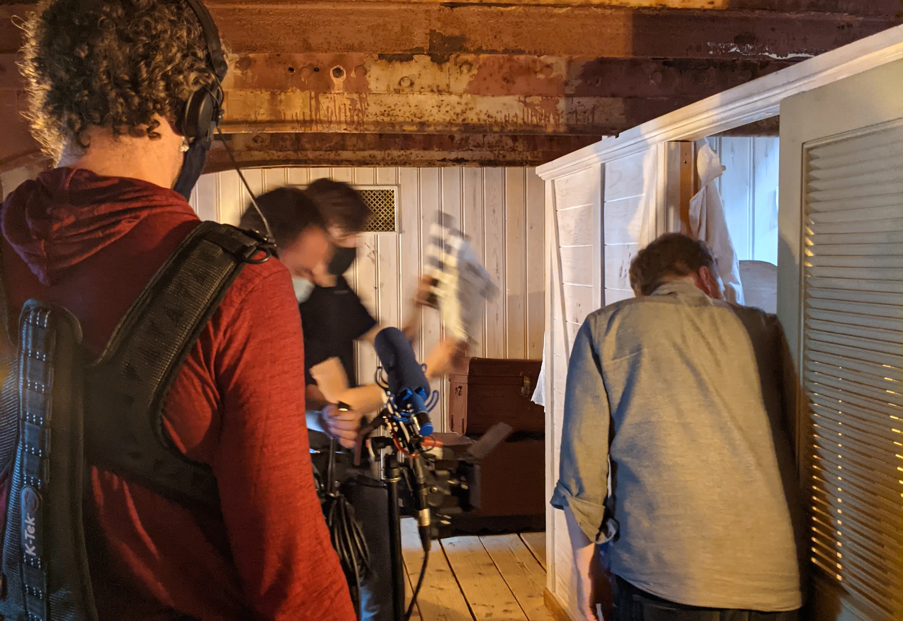 Bristol Dockyards Filming aboard the SS Great Britain