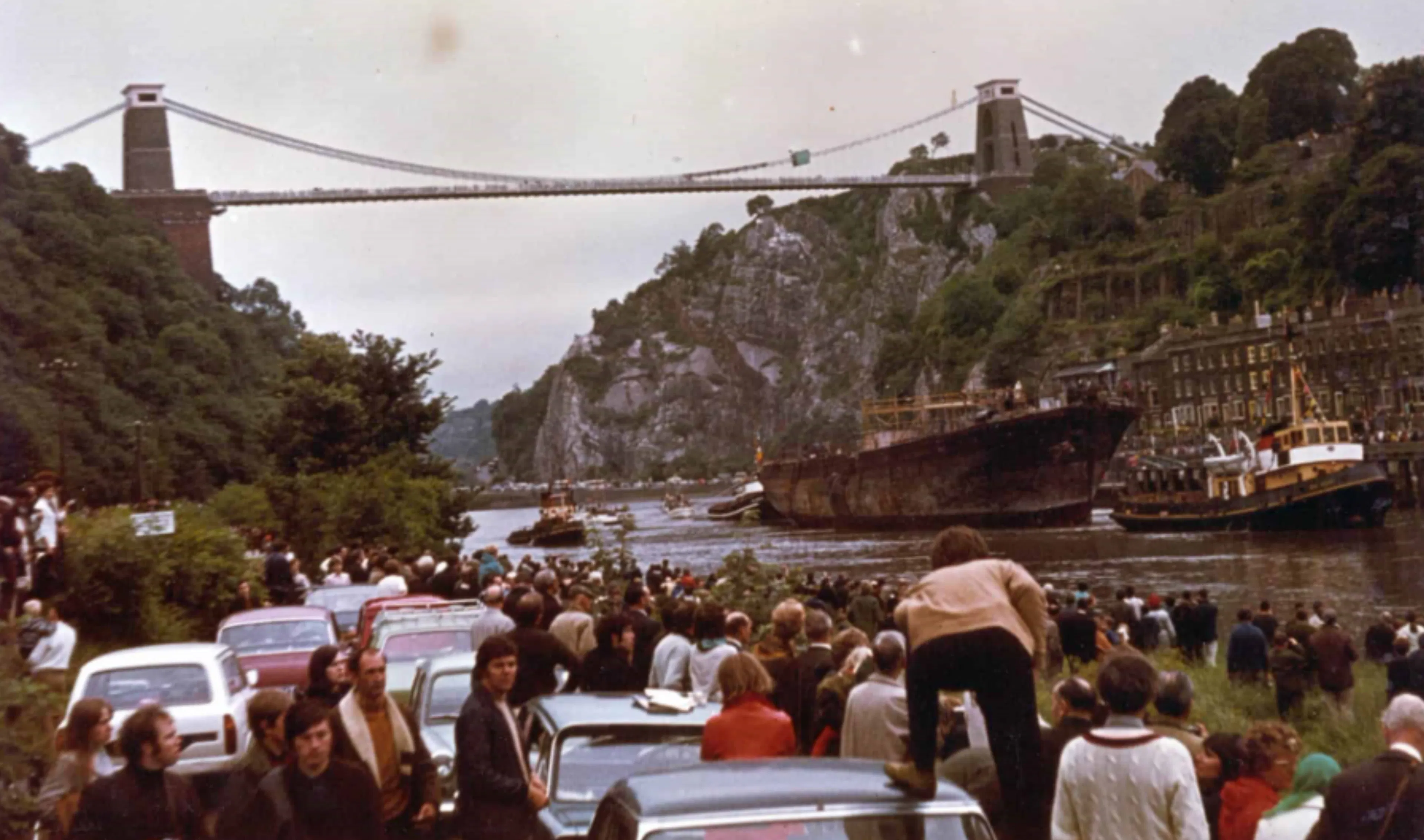 The SS Great Britain Homecoming, 1970