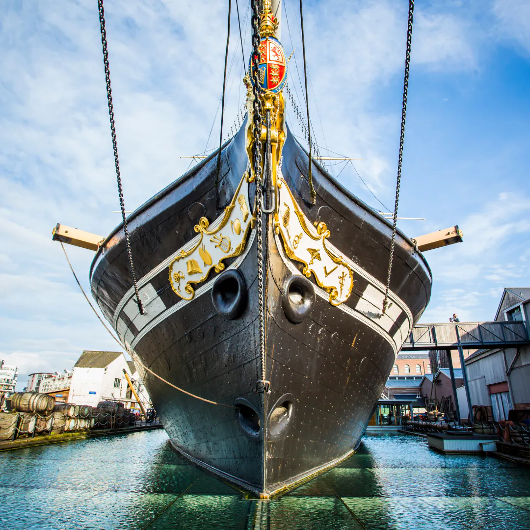 Brunel’s SS Great Britain, 1843 in Bristol Dockyards