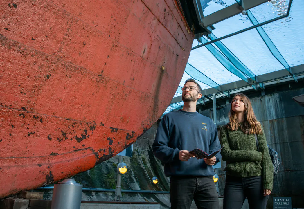 Under the Glass Sea, SS Great Britain Dry Dock