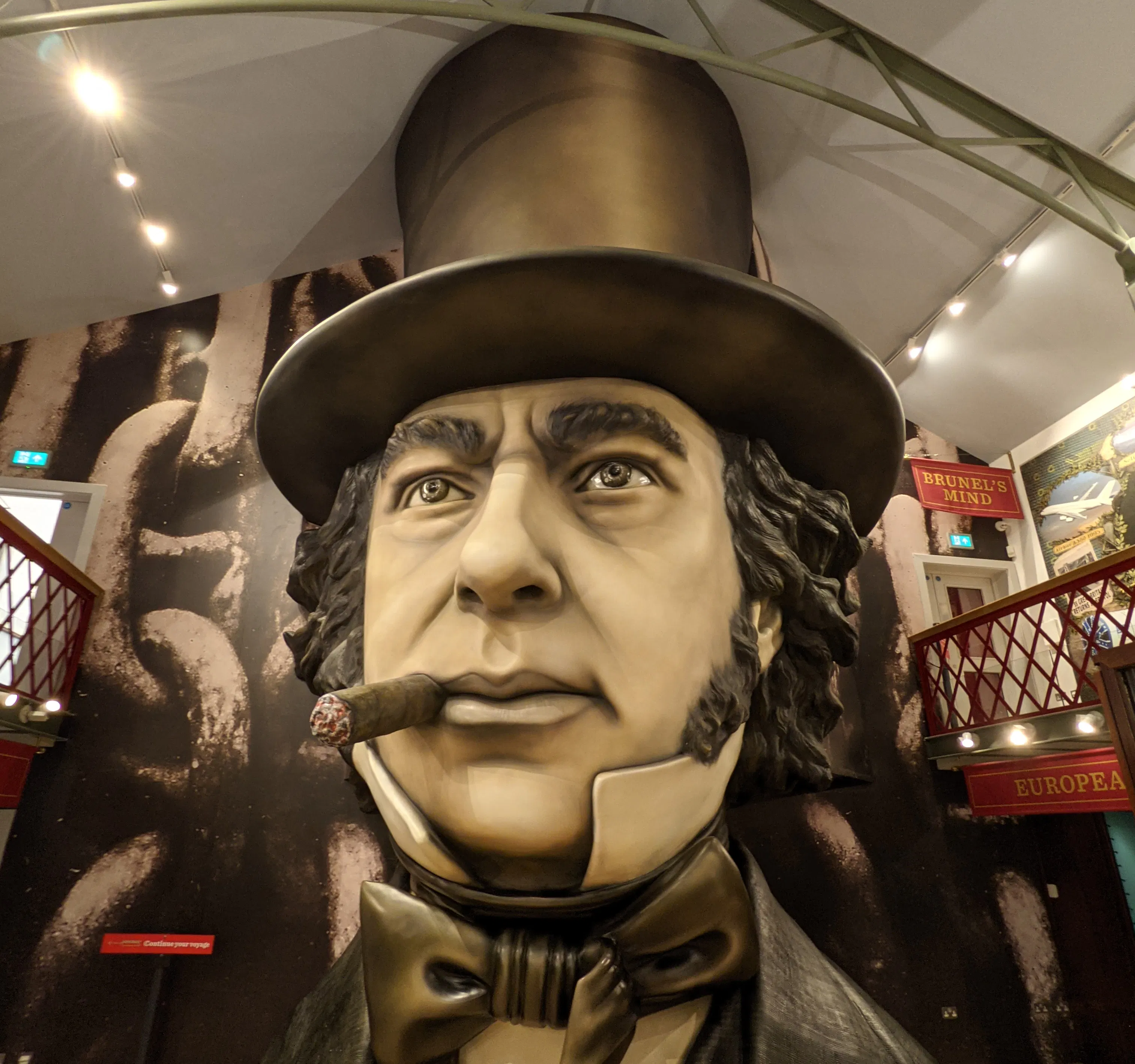 Brunel's Head Being Brunel Museum