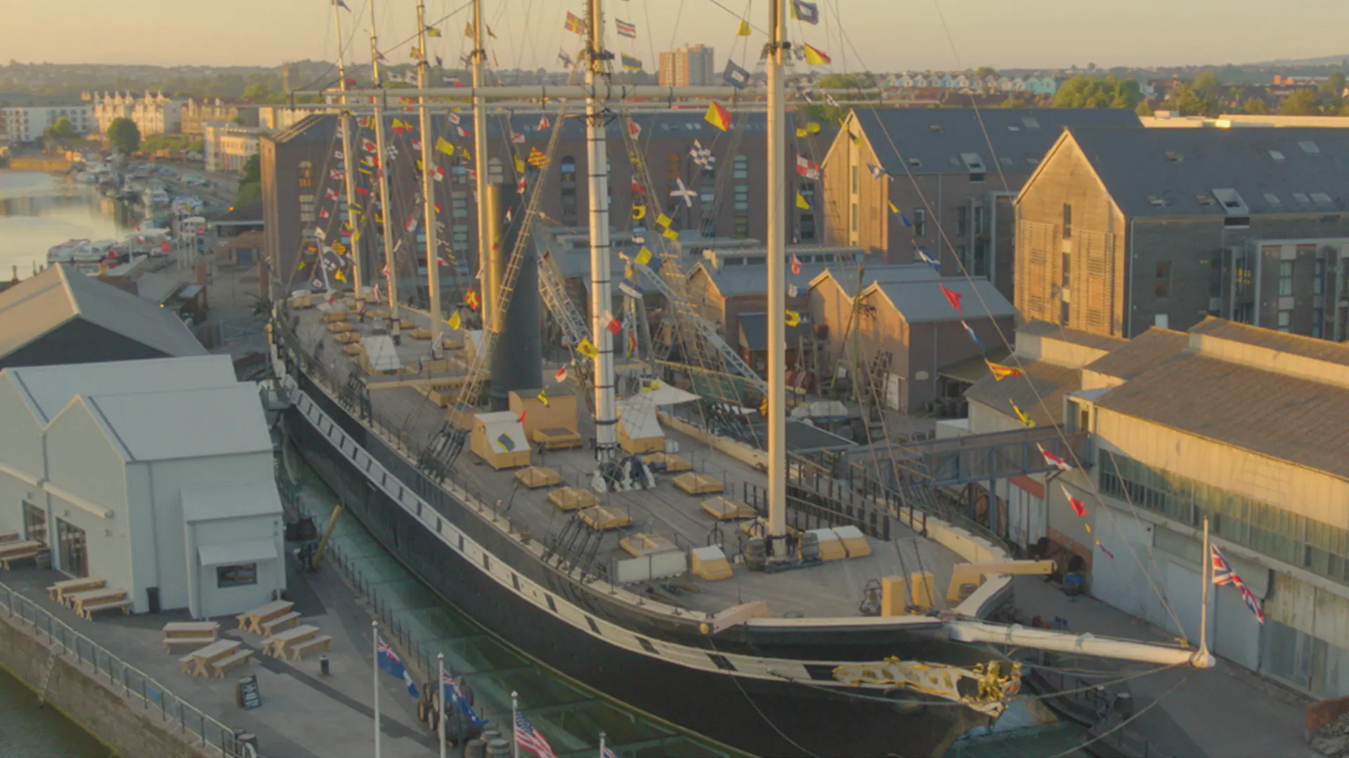 SS Great Britain in Bristol Dockyards 