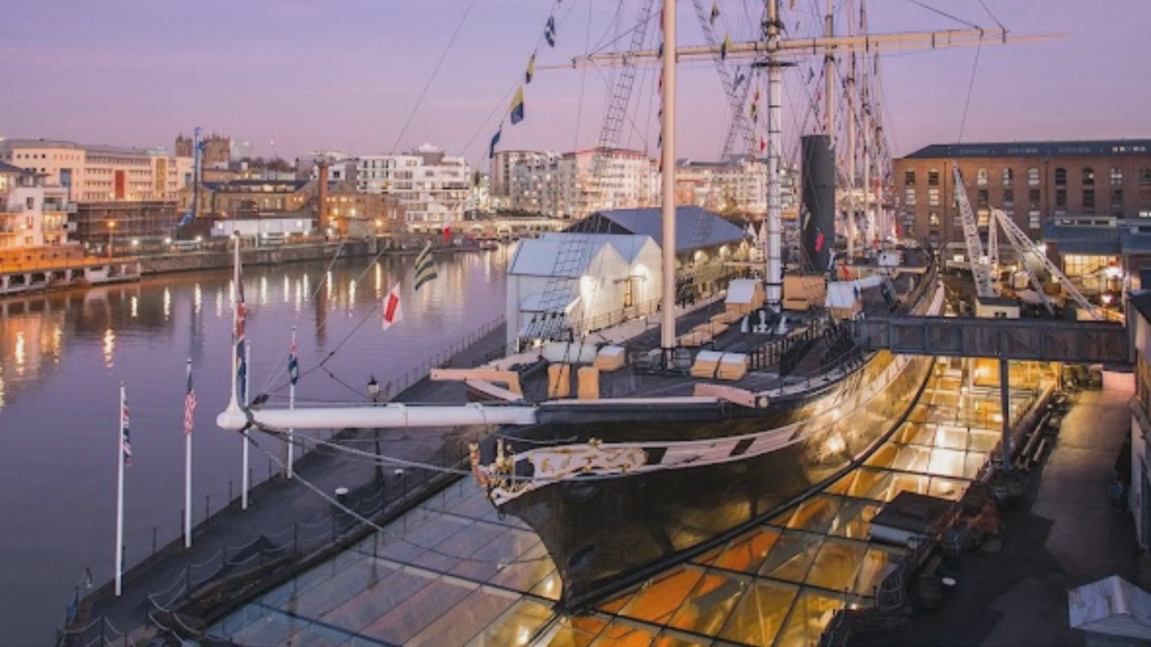 Bristol Dockyards; home of SS Great Britain