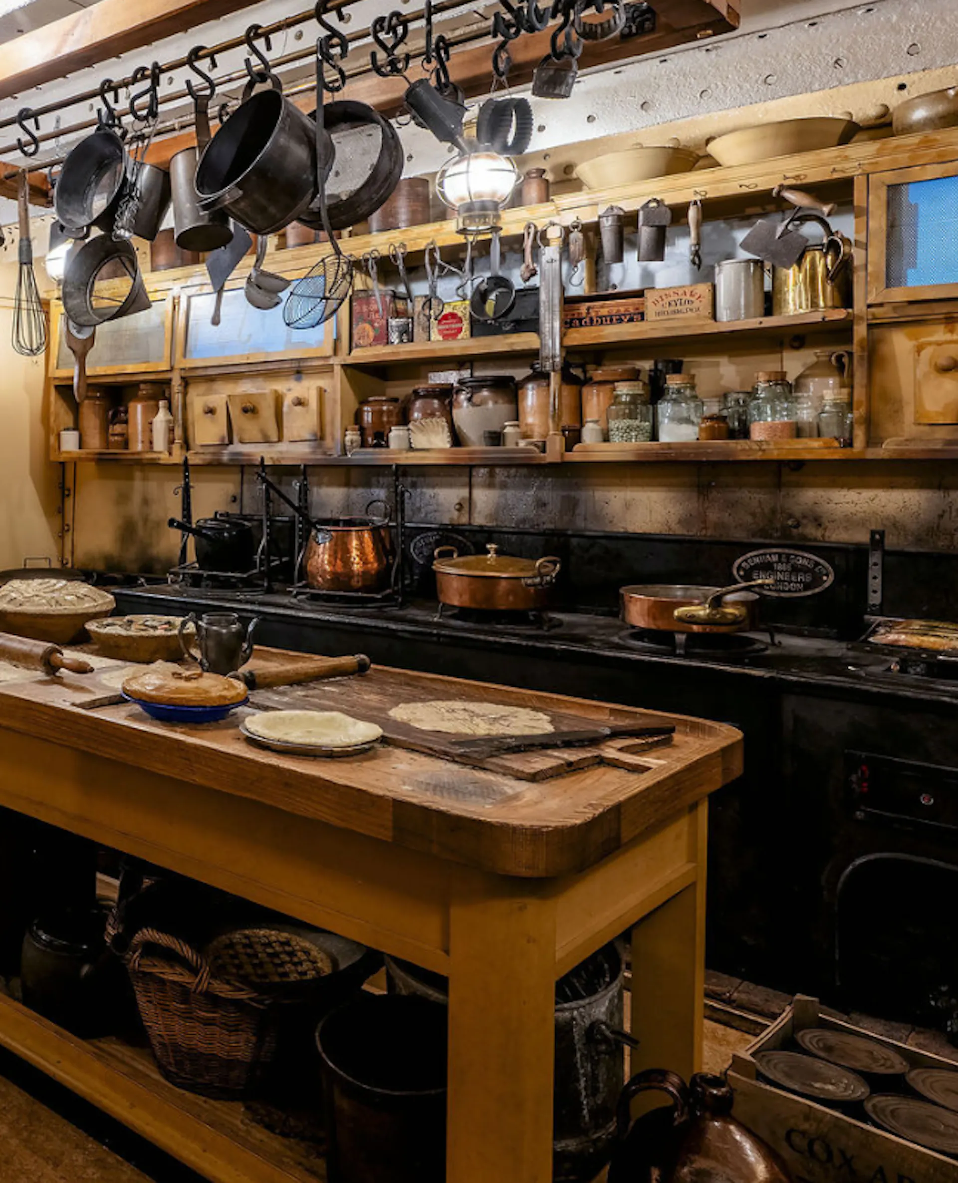 Interior of the SS Great Britain at Bristol Dockyards