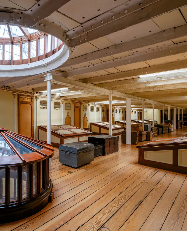 Interior of the SS Great Britain at Bristol Dockyards