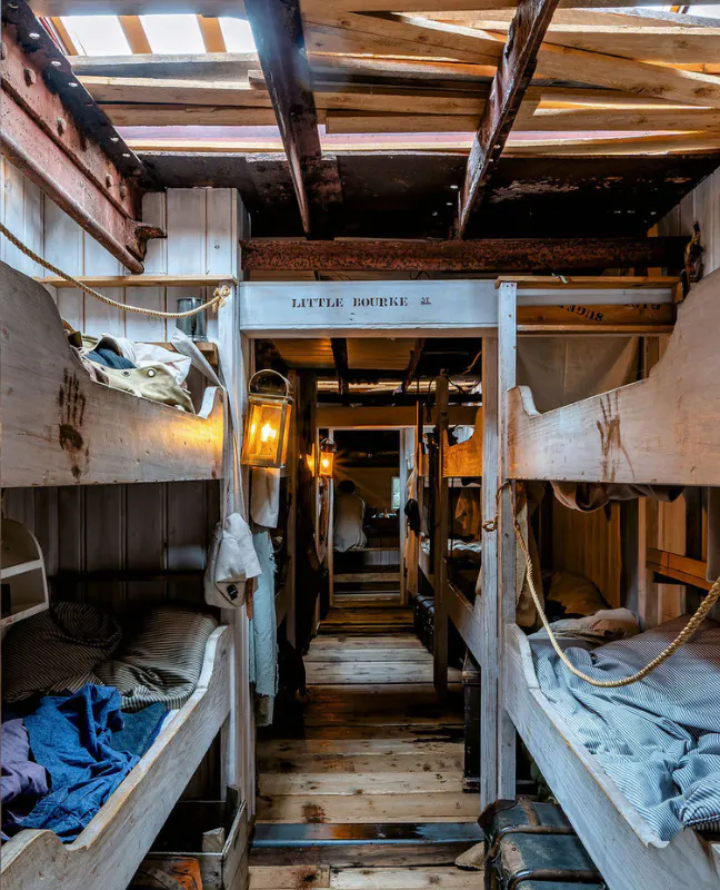 Interior of the SS Great Britain at Bristol Dockyards