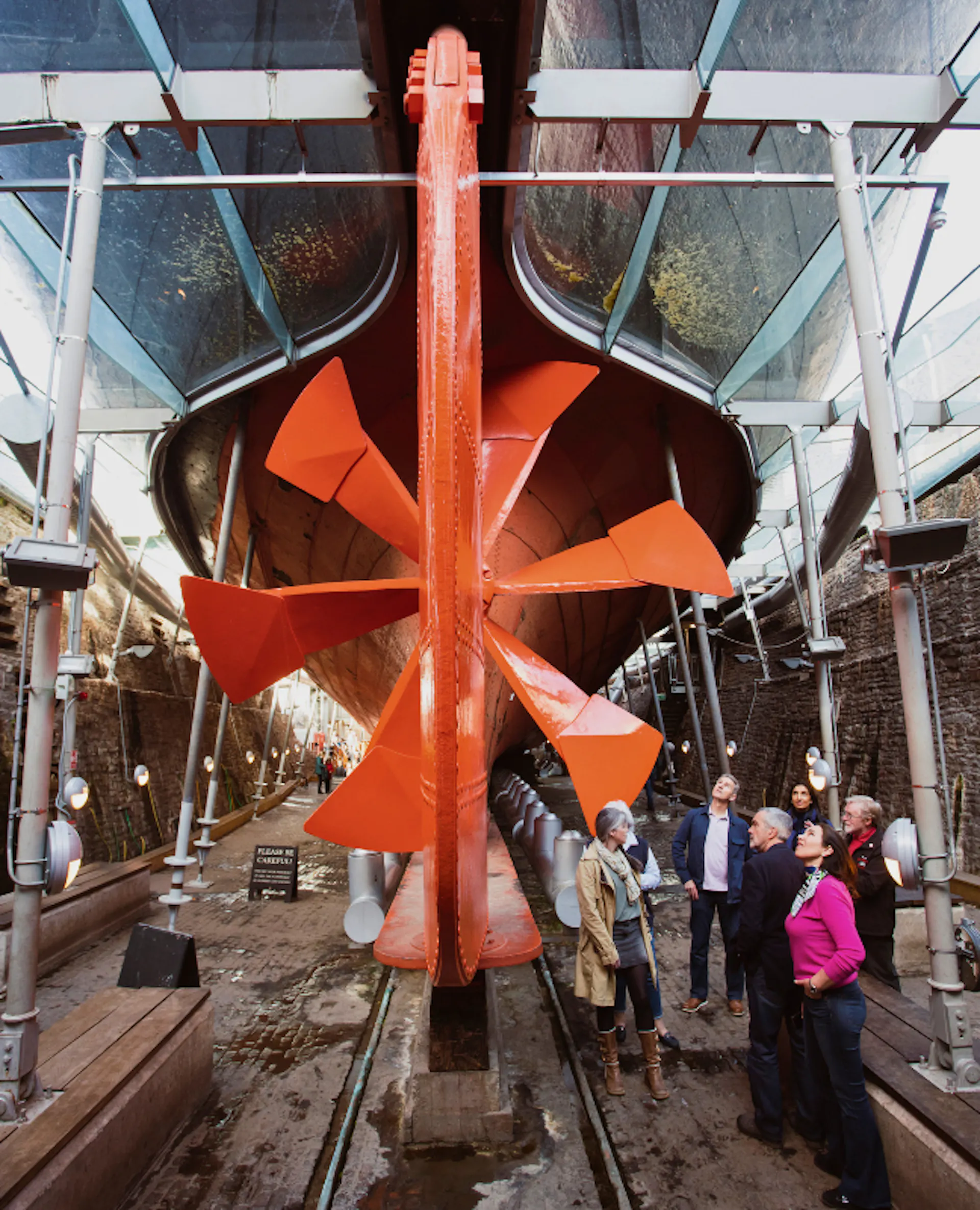 The Dry Dock at Bristol Dockyards