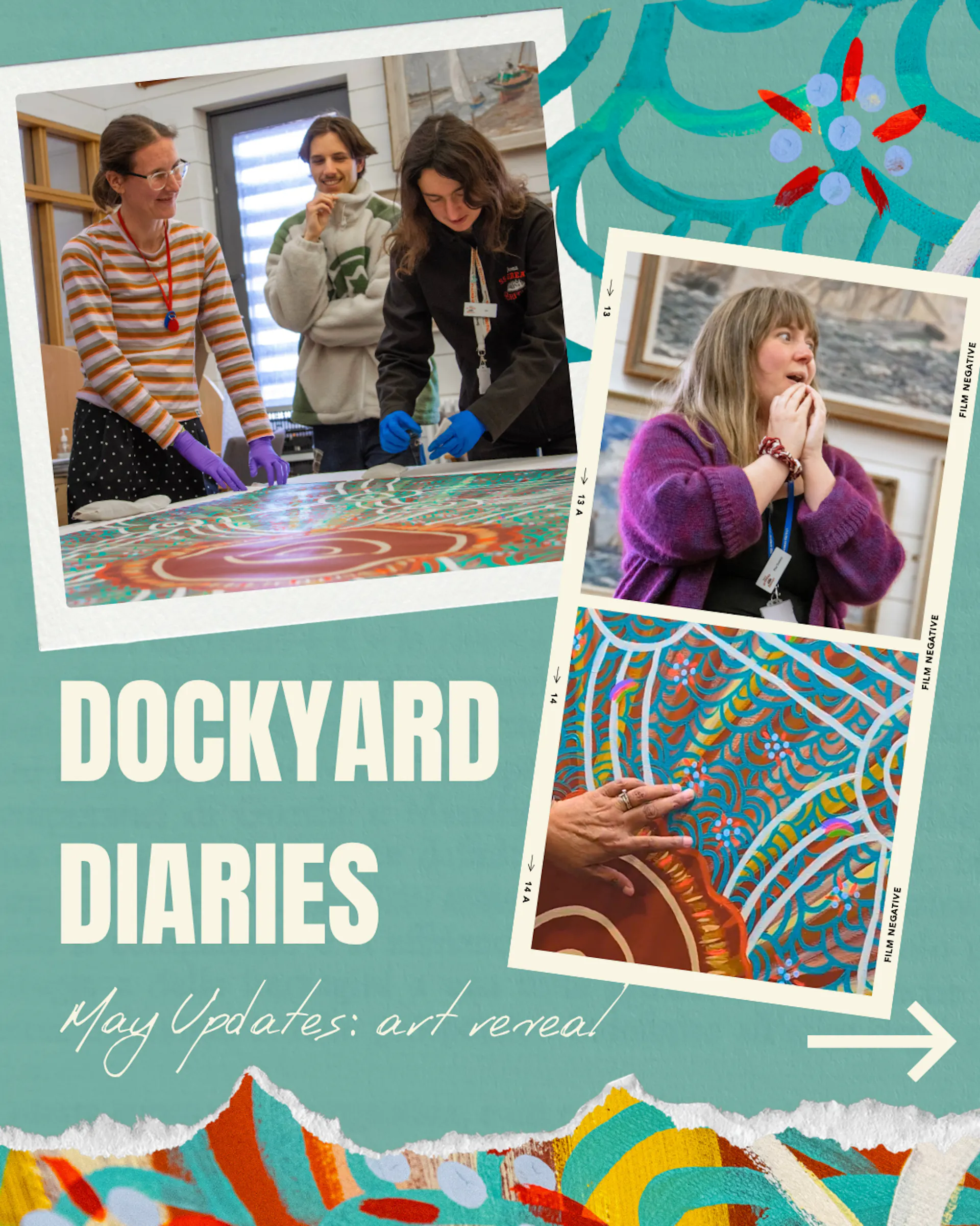 May Dockyard Diary Collage