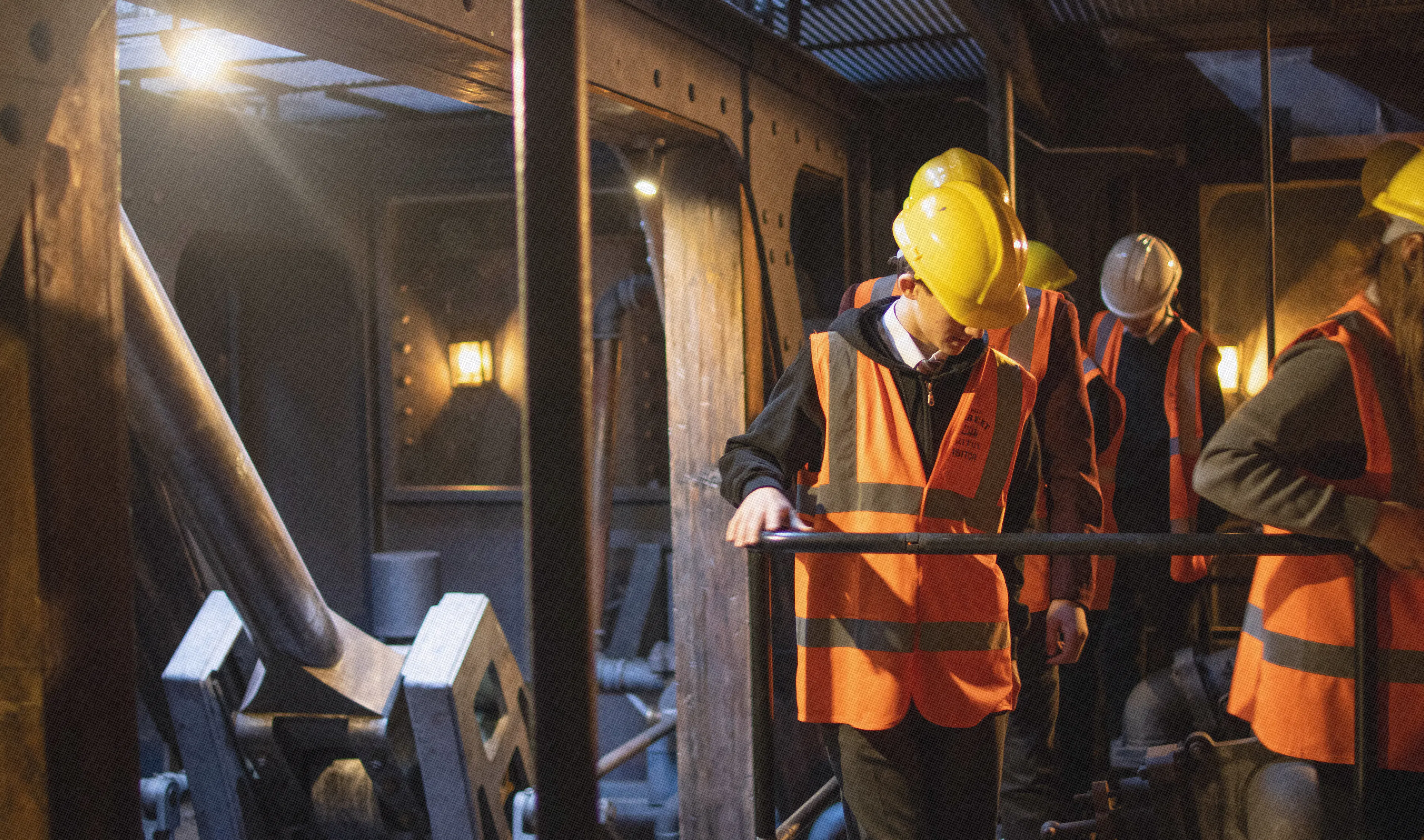Future Brunels sponsored tour of the engine room at Bristol Dockyards
