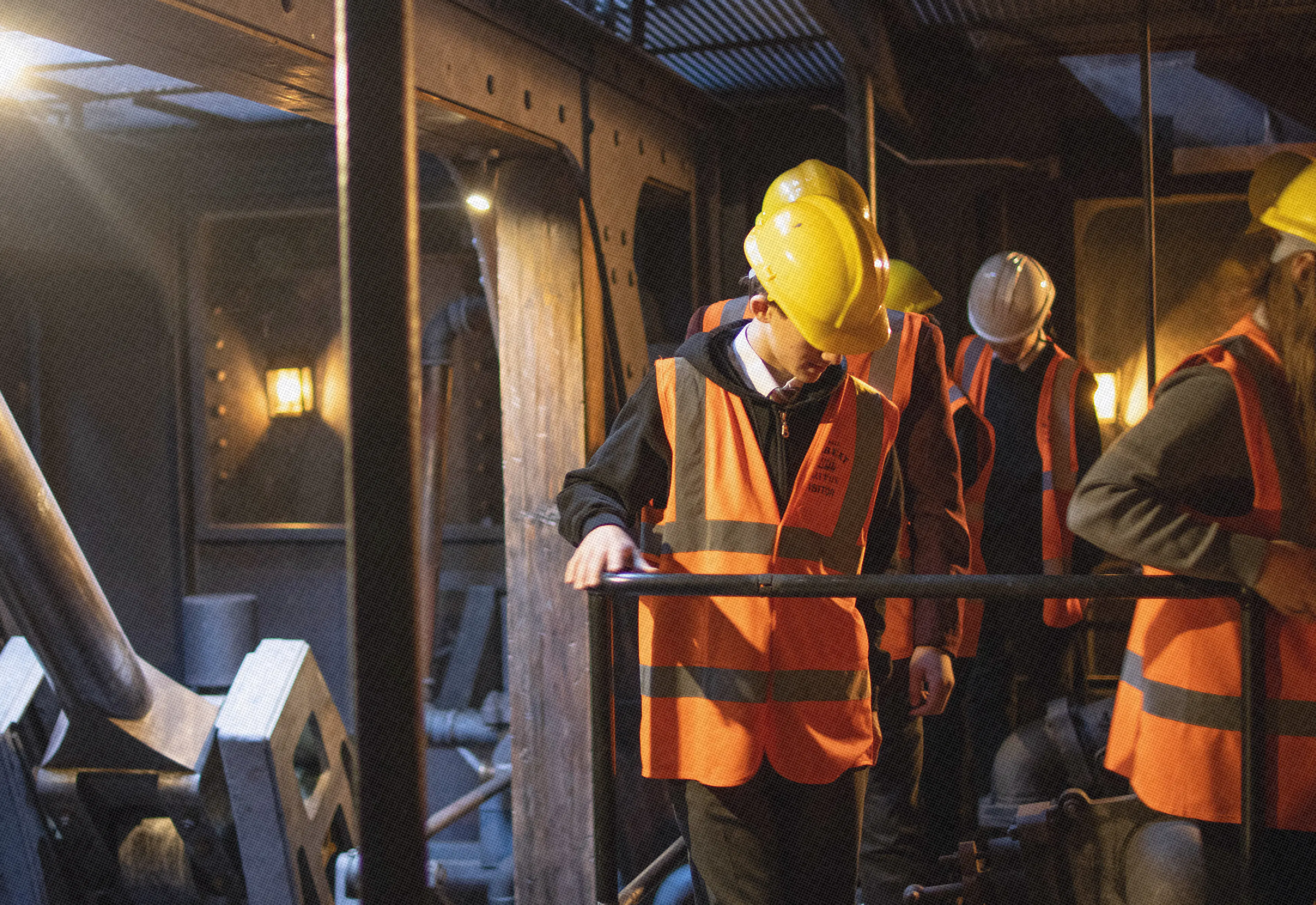 Future Brunels sponsored tour of the engine room at Bristol Dockyards 