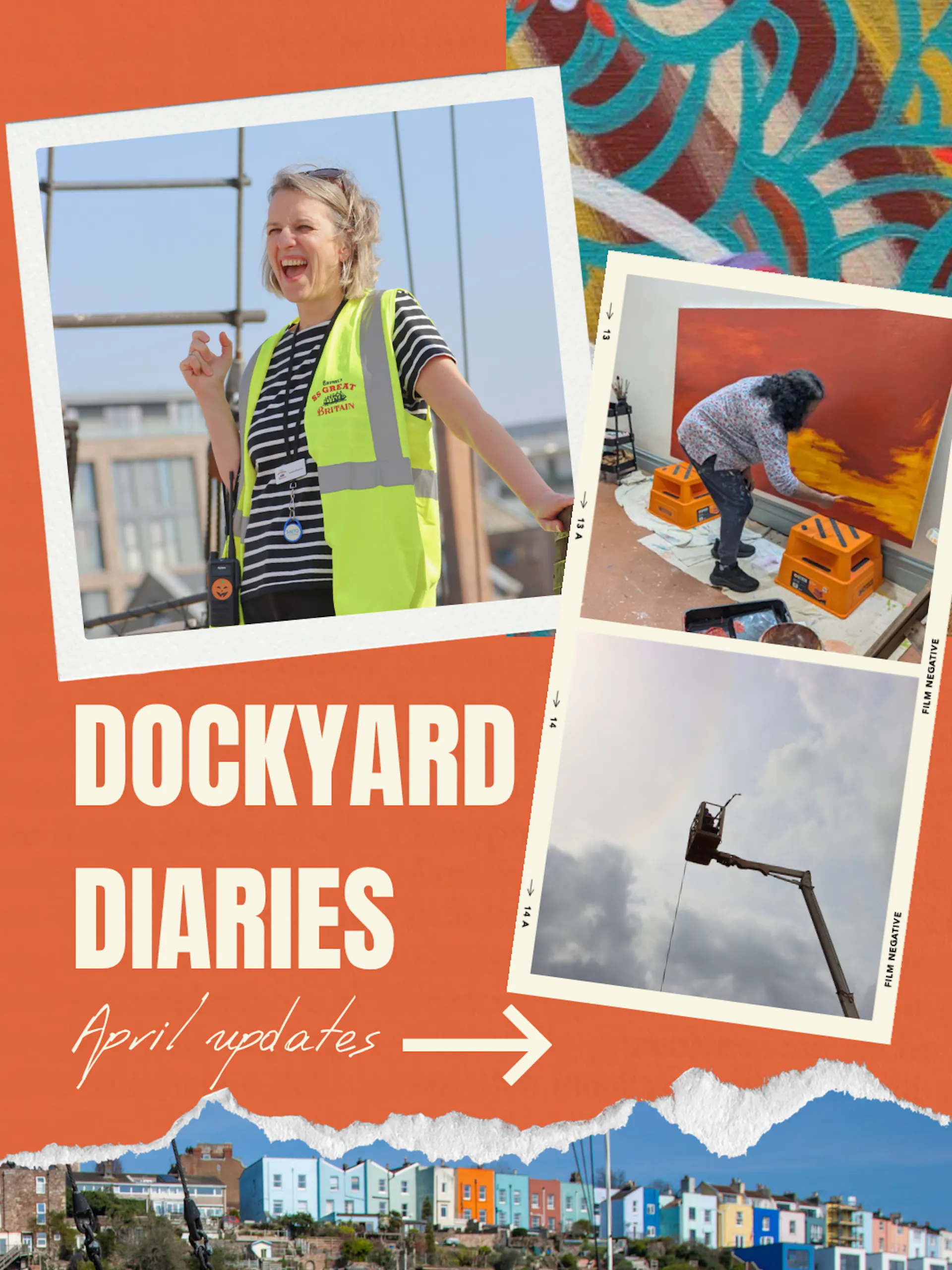 April Dockyard Diary Collage