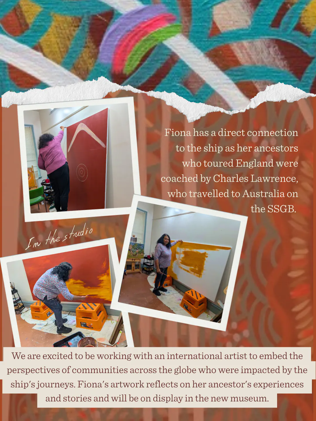 April Dockyard Diary Collage