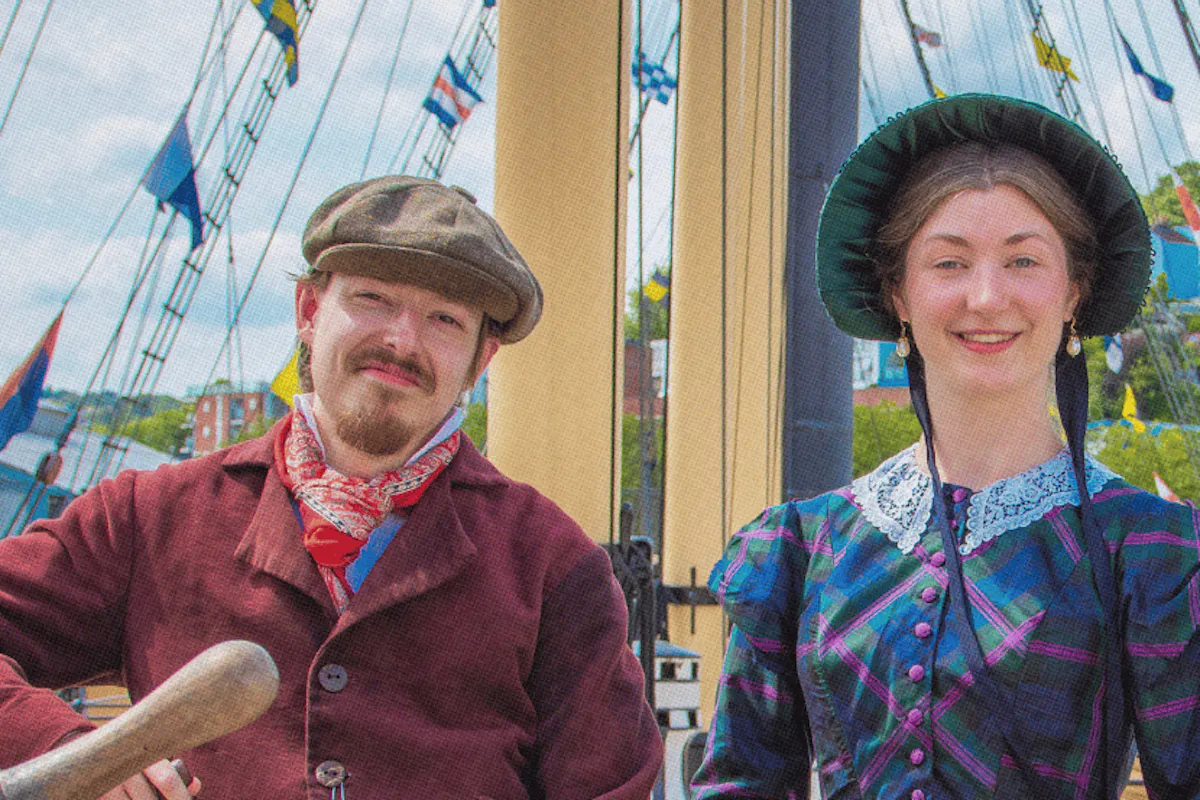 Voyager Voices Tour of the SS Great Britain with Costumed guides