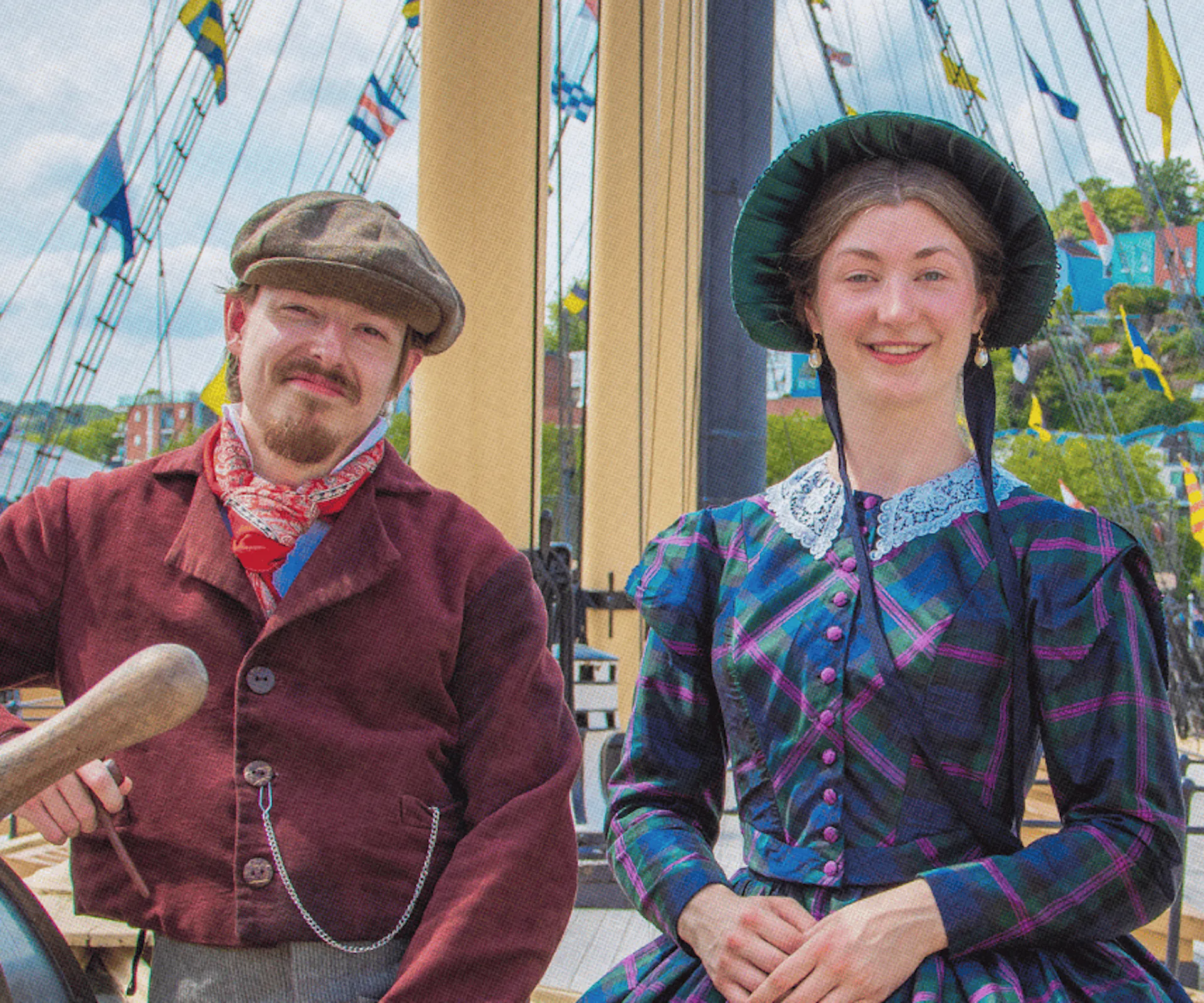 Voyager Voices Tour of the SS Great Britain with Costumed guides 