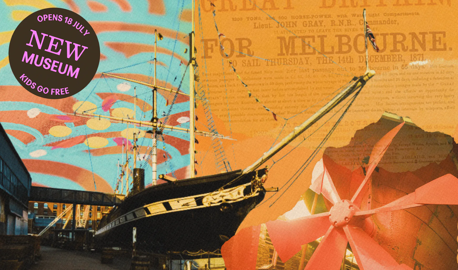 SS Great Britain Collage