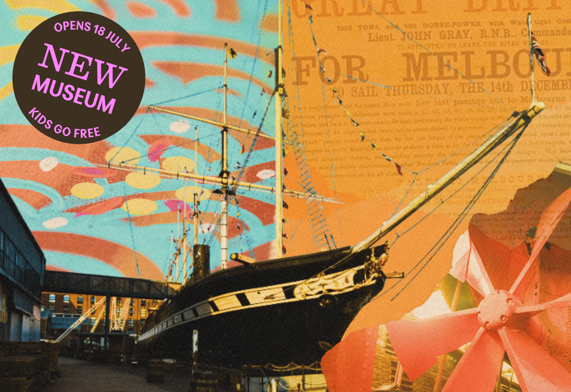 SS Great Britain Collage