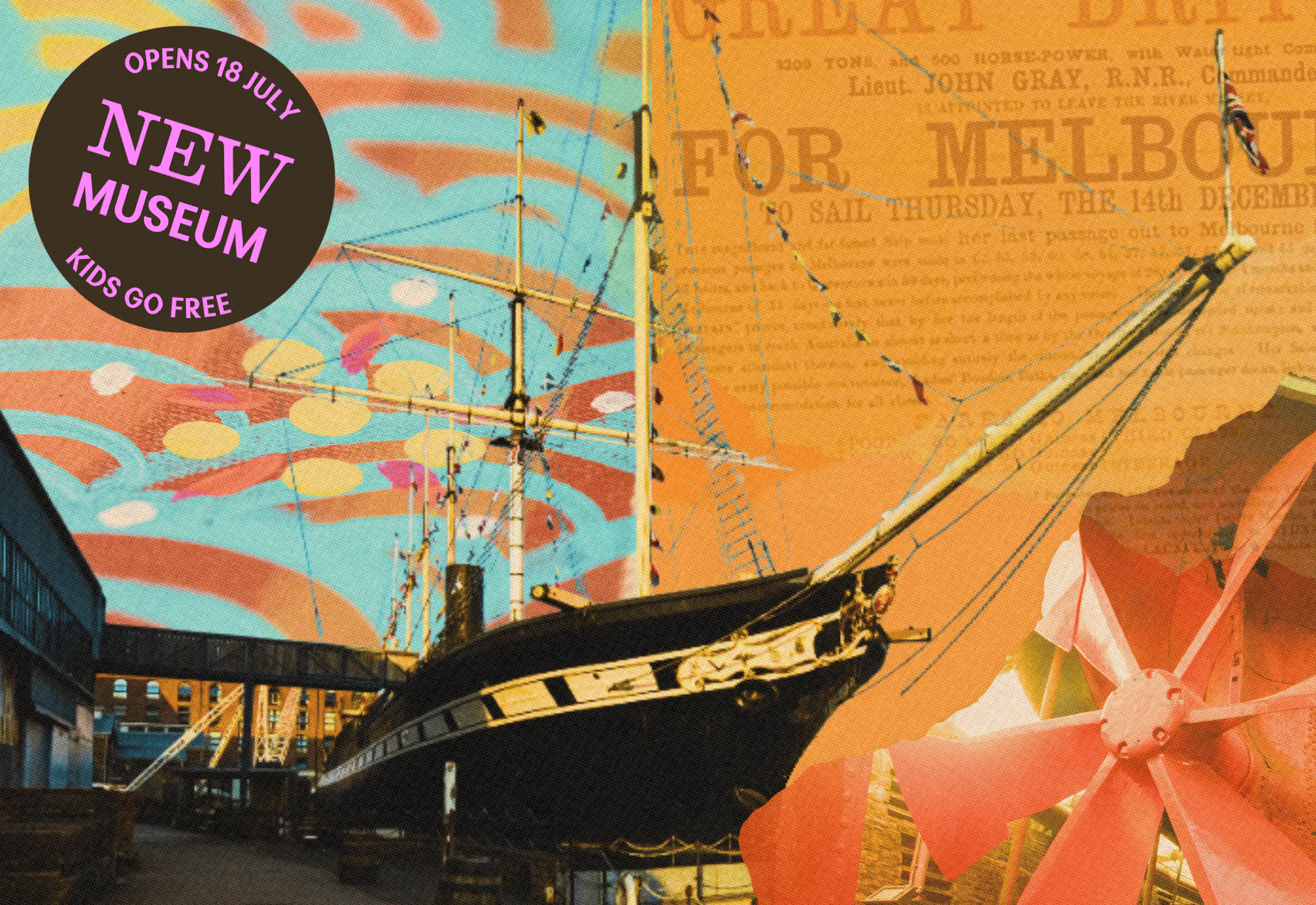 SS Great Britain Collage