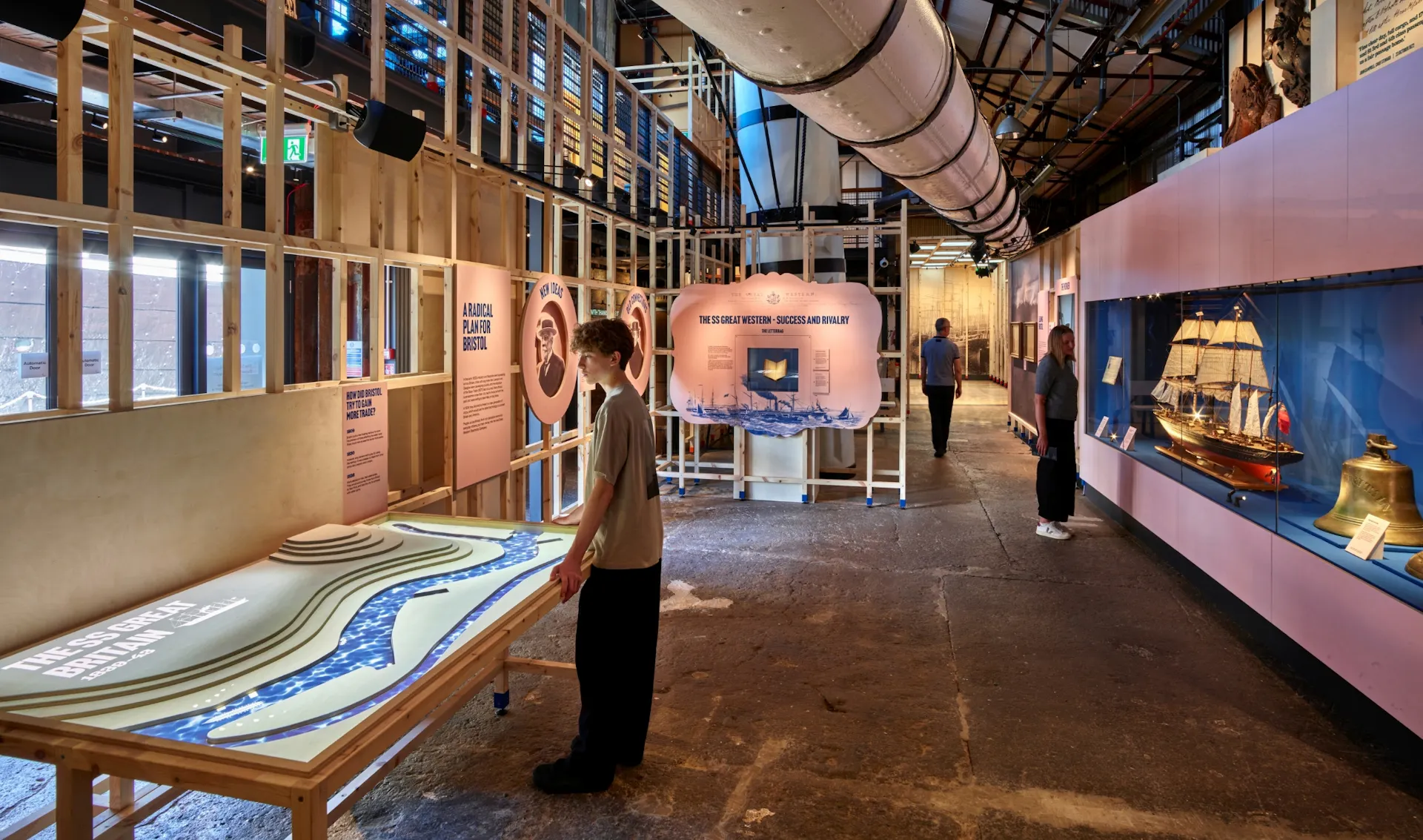 Inside the new SS Great Britain Experience Museum at Bristol Dockyards