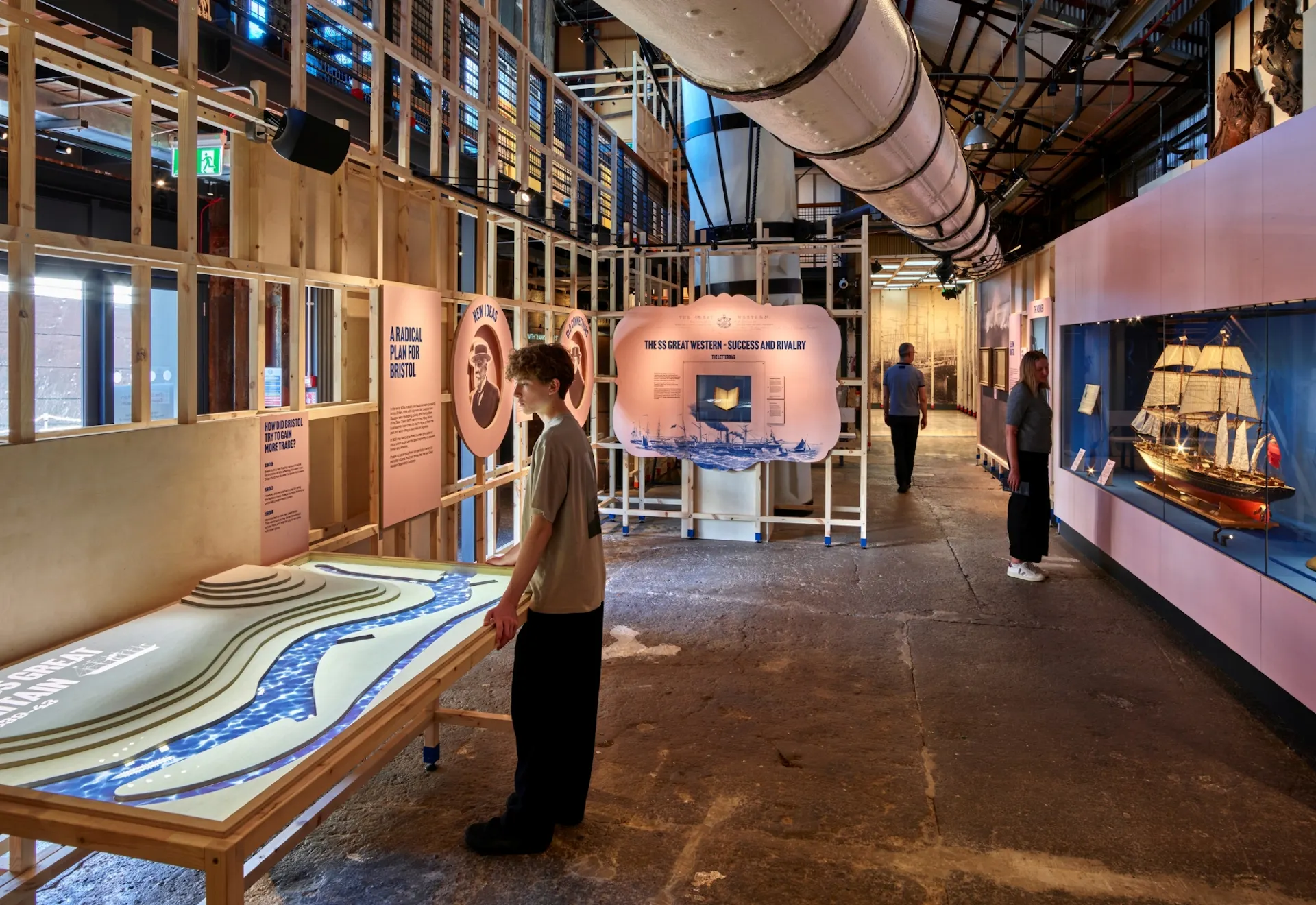 Inside the new SS Great Britain Experience Museum at Bristol Dockyards