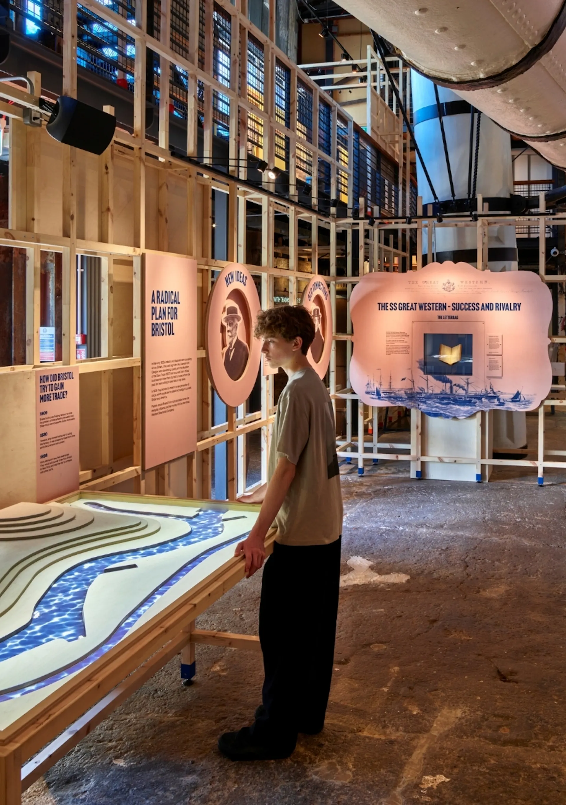 Inside the new SS Great Britain Experience Museum at Bristol Dockyards