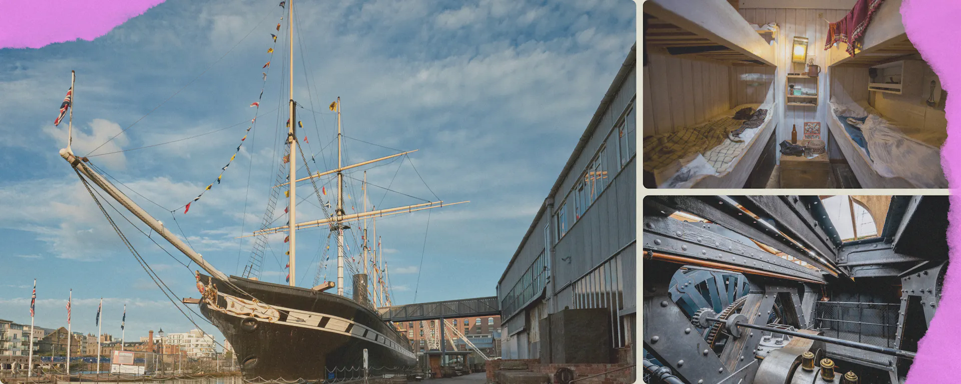 The SS Great Britain Outside & Inside