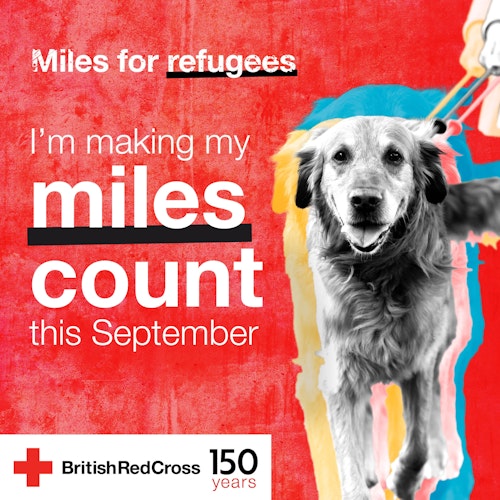 Miles for refugees - I'm making my miles count this September