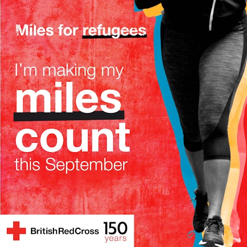 Miles for refugees - I'm making my miles count this September