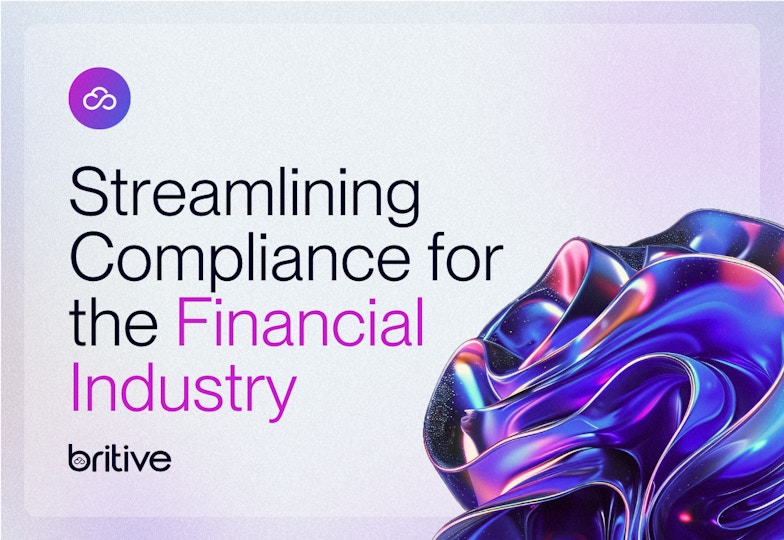 Streamlining Compliance for the Financial Industry