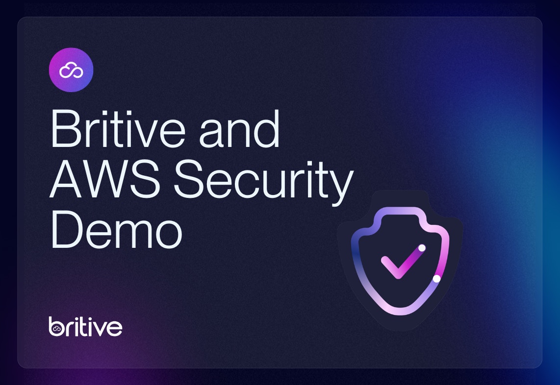 Britive and AWS Security Demo