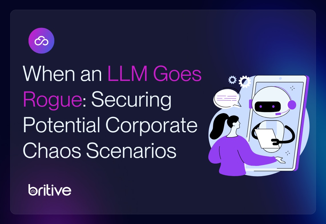 When an LLM Goes Rogue: Securing Potential Corporate Chaos Scenarios with JIT ZSP