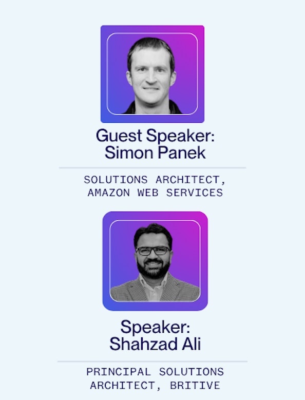 Simon Panek and Shahzad Ali