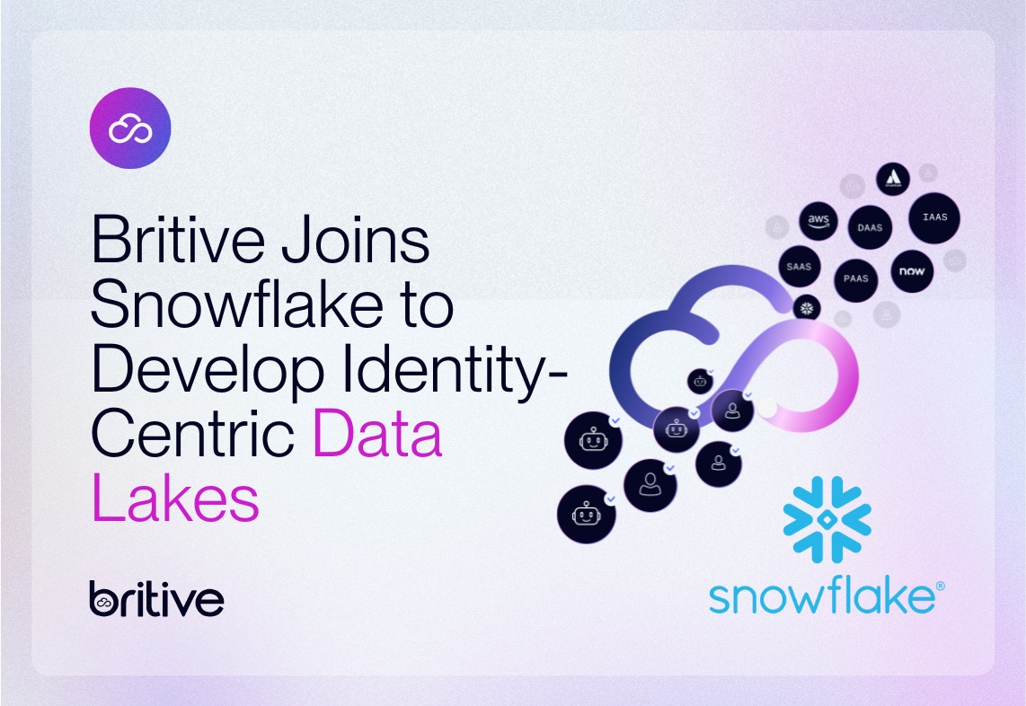 Britive Joins Snowflake to Develop Identity-Centric Data Lakes 