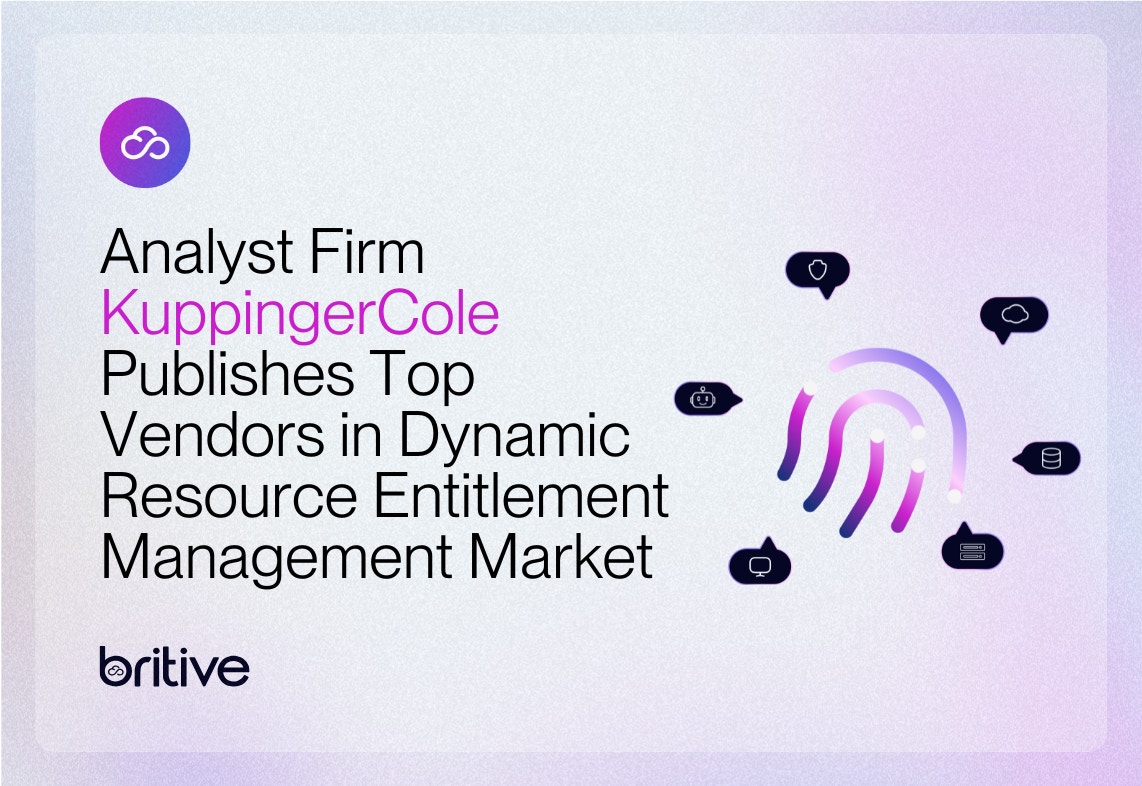 Analyst Firm KuppingerCole Publishes Top Vendors in Dynamic Resource Entitlement Management Market