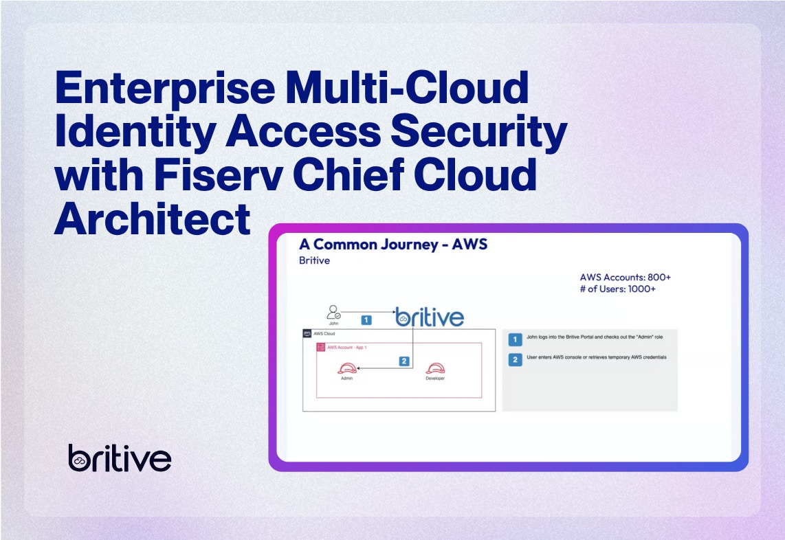 Enterprise Multi-Cloud Identity Access Security with Fiserv Chief Cloud Architect