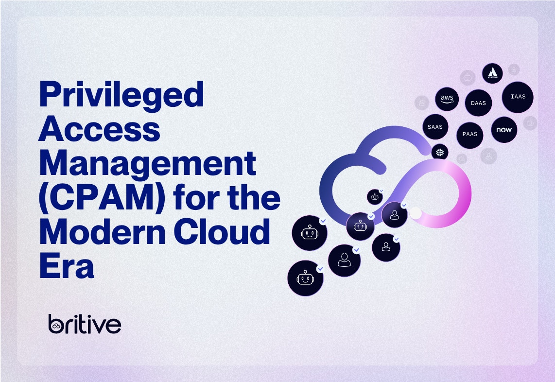 Why Britive: Privileged Access Management (CPAM) for the Modern Cloud Era